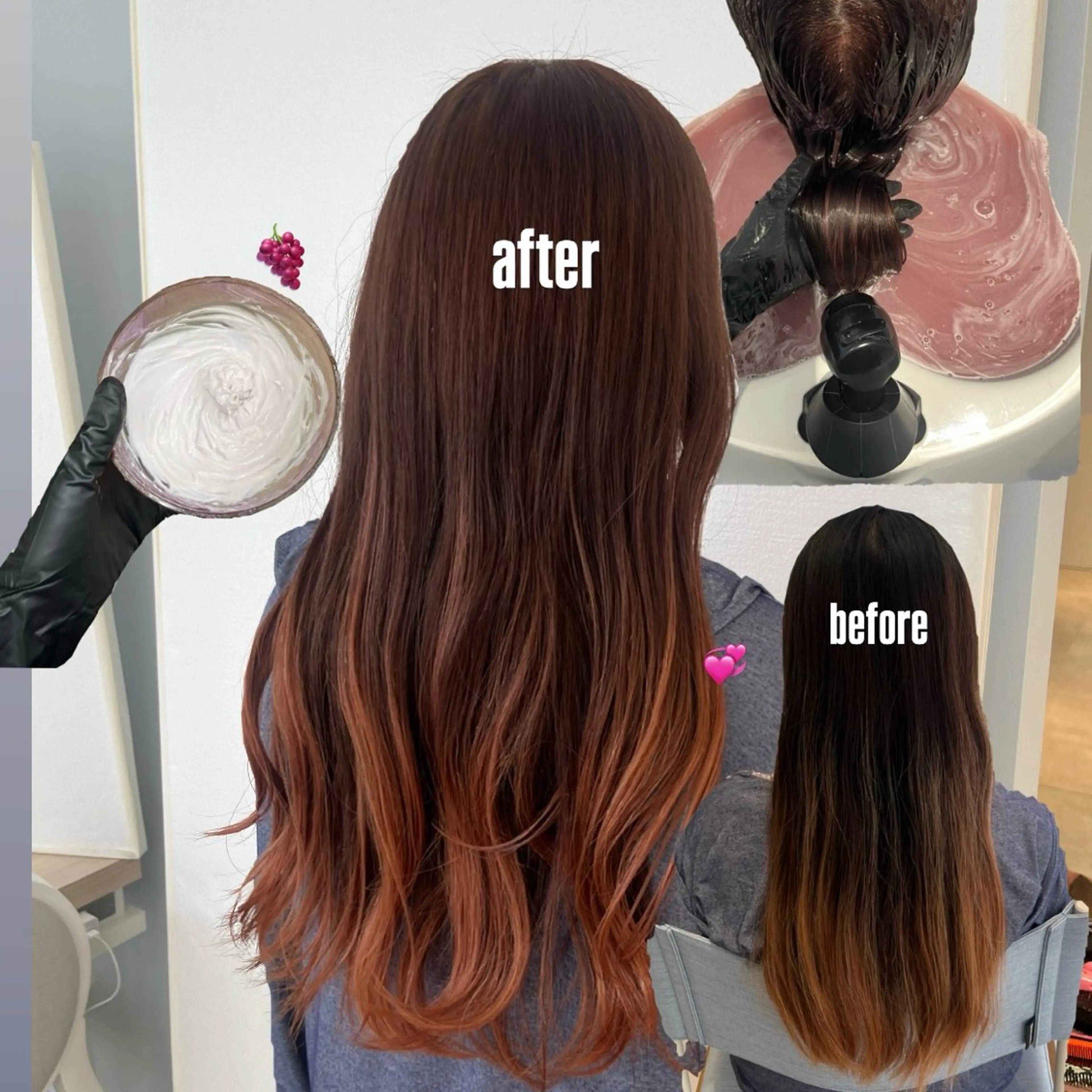 ロング カラー 韓国ヘア🇰🇷/ニ ュアンスパーマ/ヒナのヘアスタイル