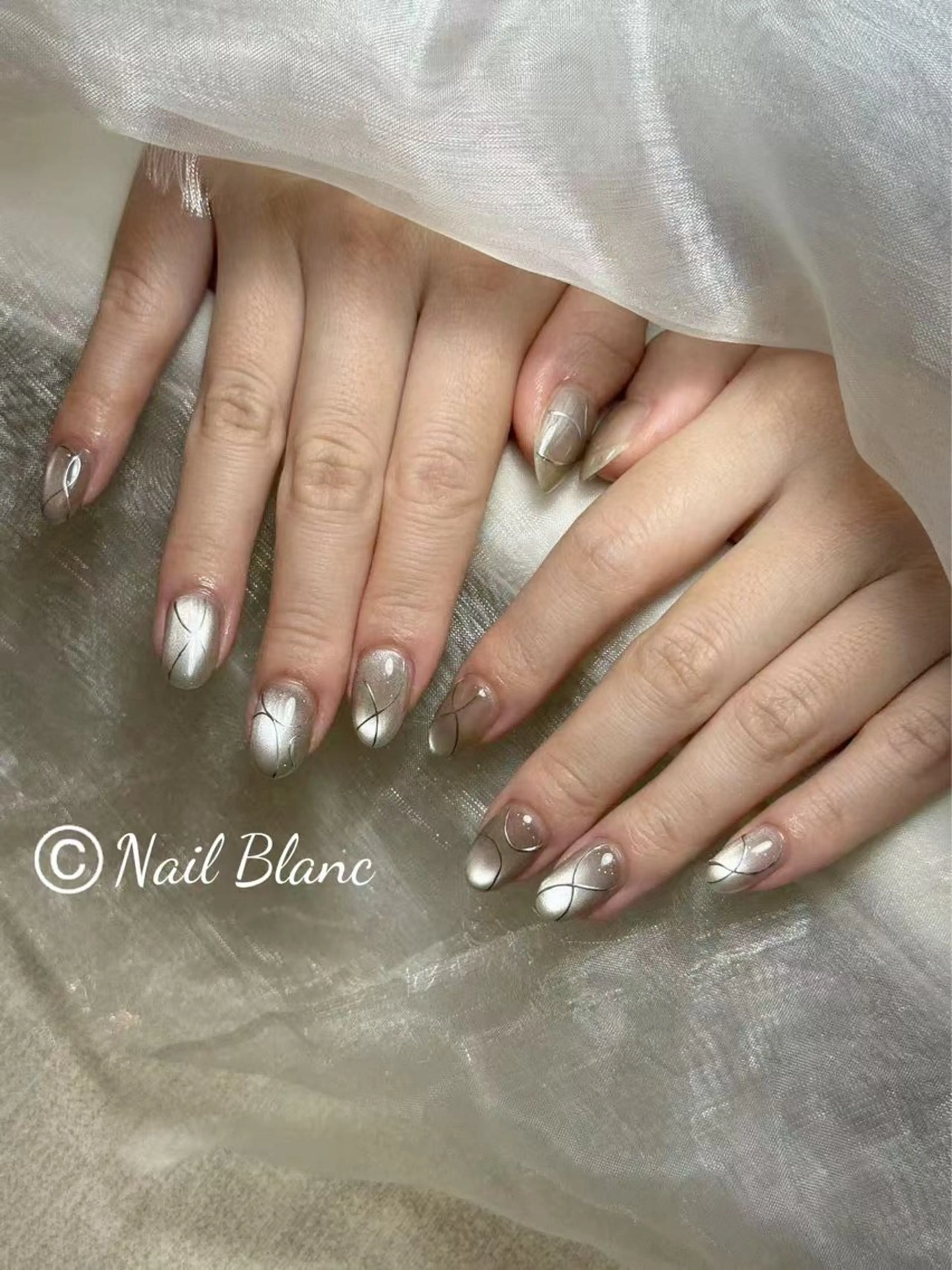 ネイル ハンドネイル NailBlanc みきのネイルデザイン