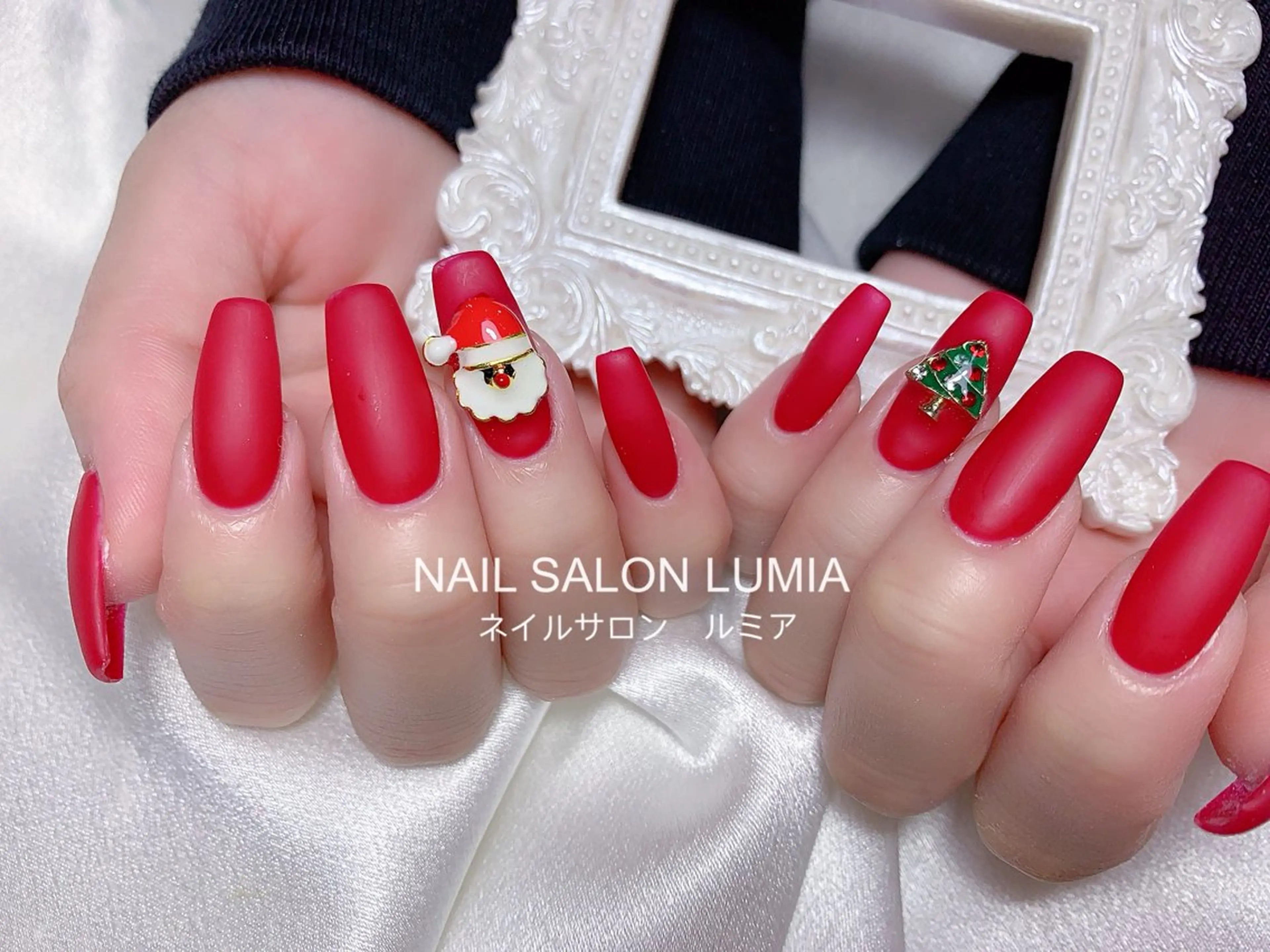 ネイル マットネイル ハンドネイル ネイルサロン ルミア Lumia 店長のネイルデザイン
