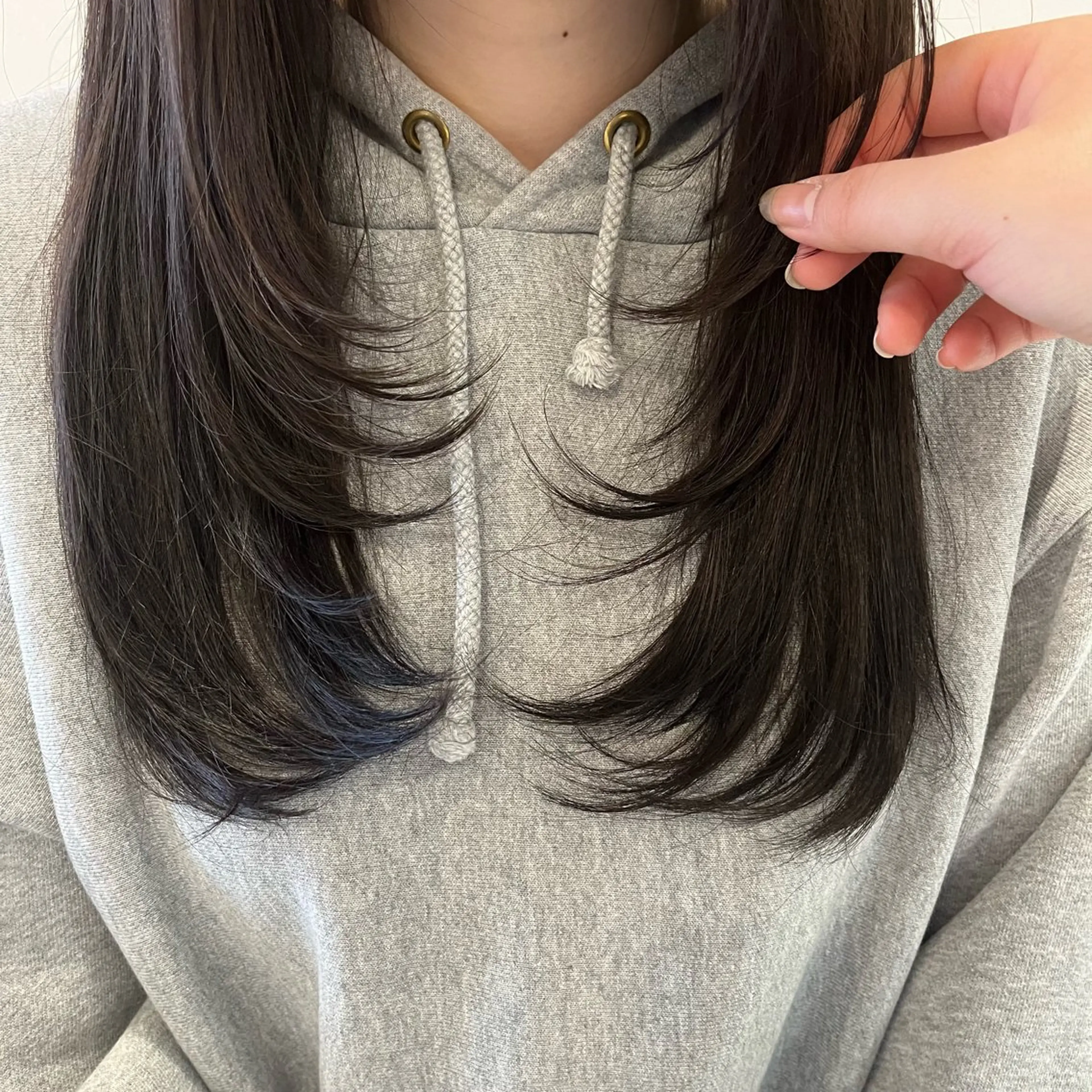 ロング カット 五味優莉🫧 ͛.* 似合わせ/レイヤーのヘアスタイル