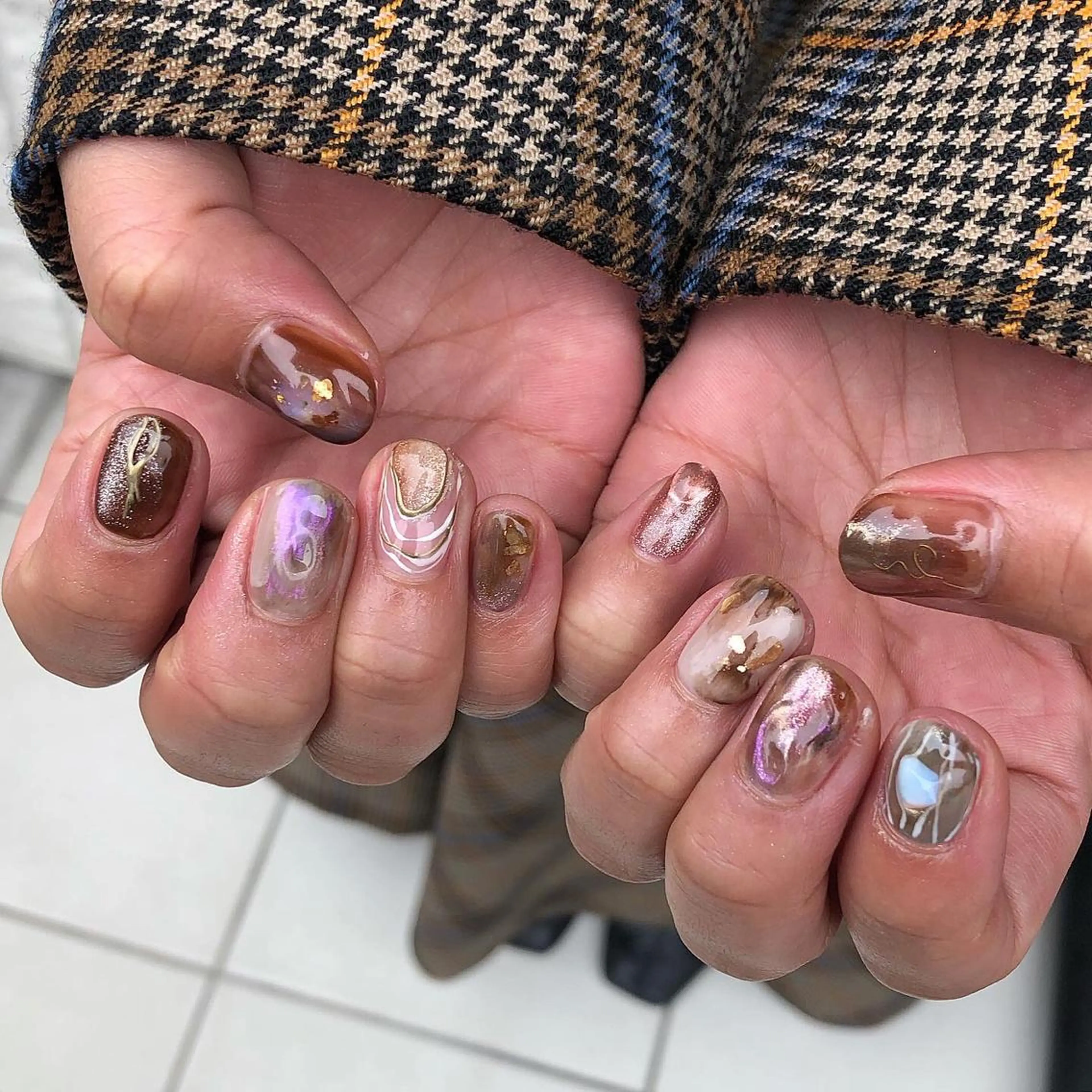 ネイル ハンドネイル émus nail Mamiのネイルデザイン