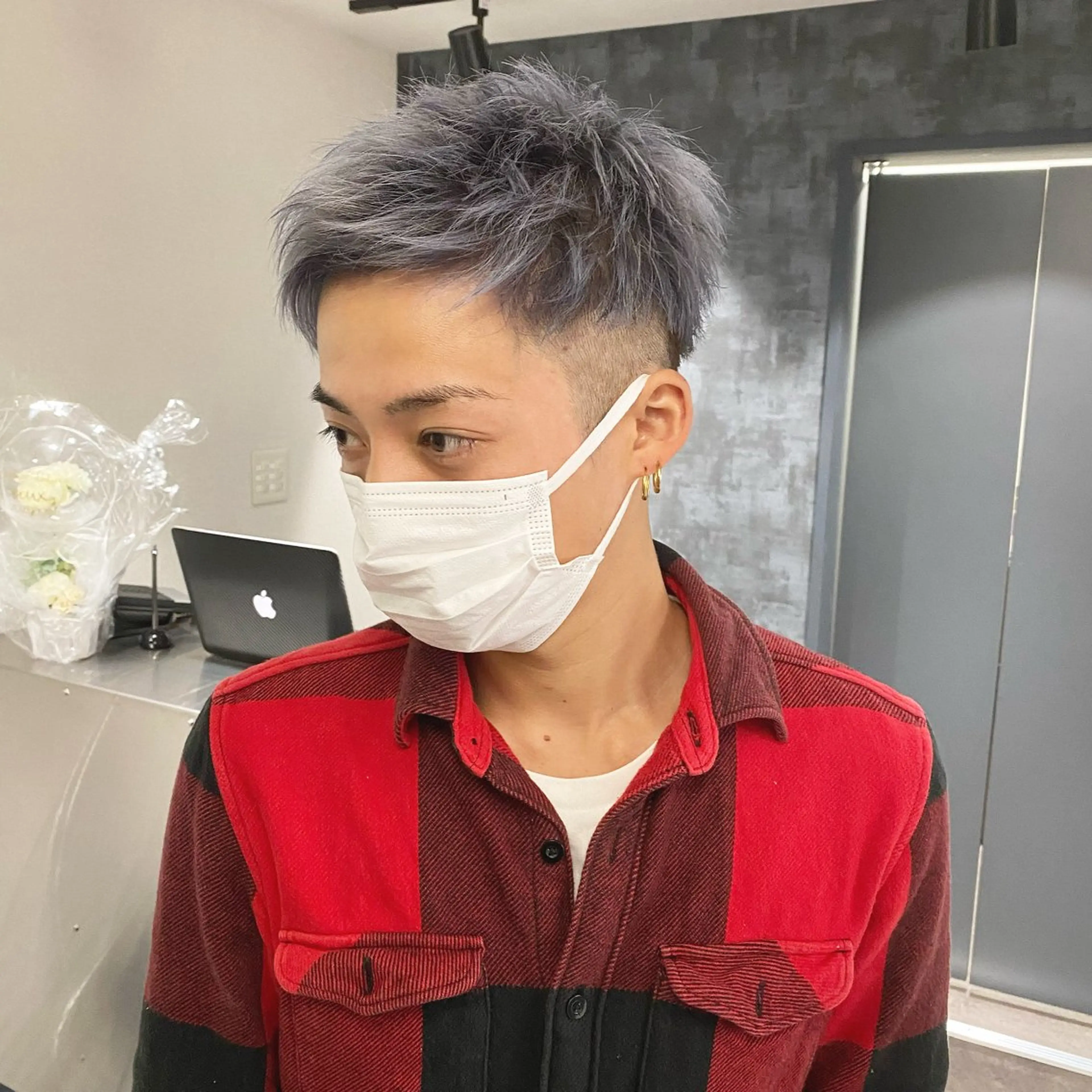 ショート メンズ メンズブリーチ ケアカラー ⚡️ショート特化⚡️ ATARUのヘアスタイル