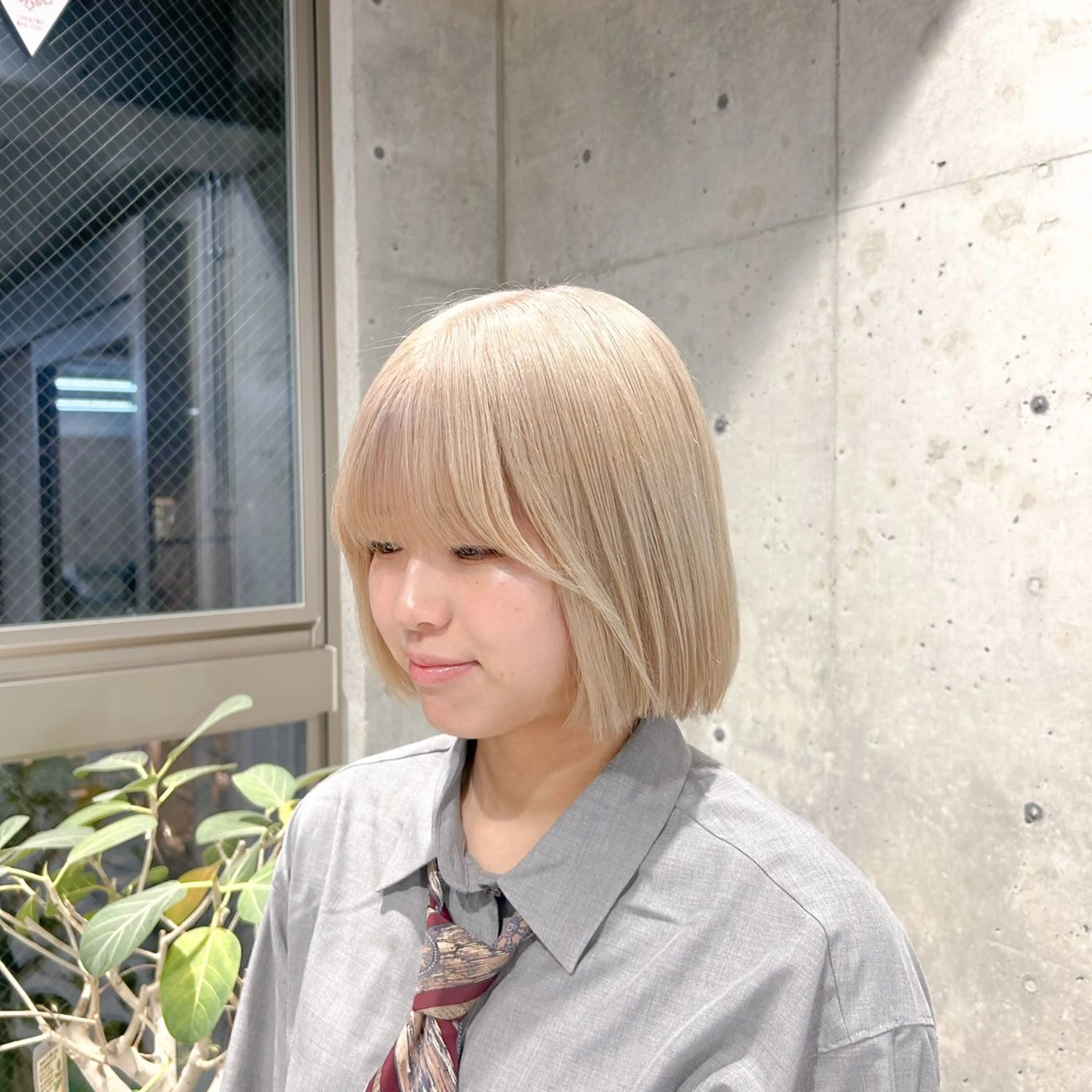 ミディアム カラー ヘアカラー トリートメント モテ艶カラー/ KaRin👼🏻のヘアスタイル