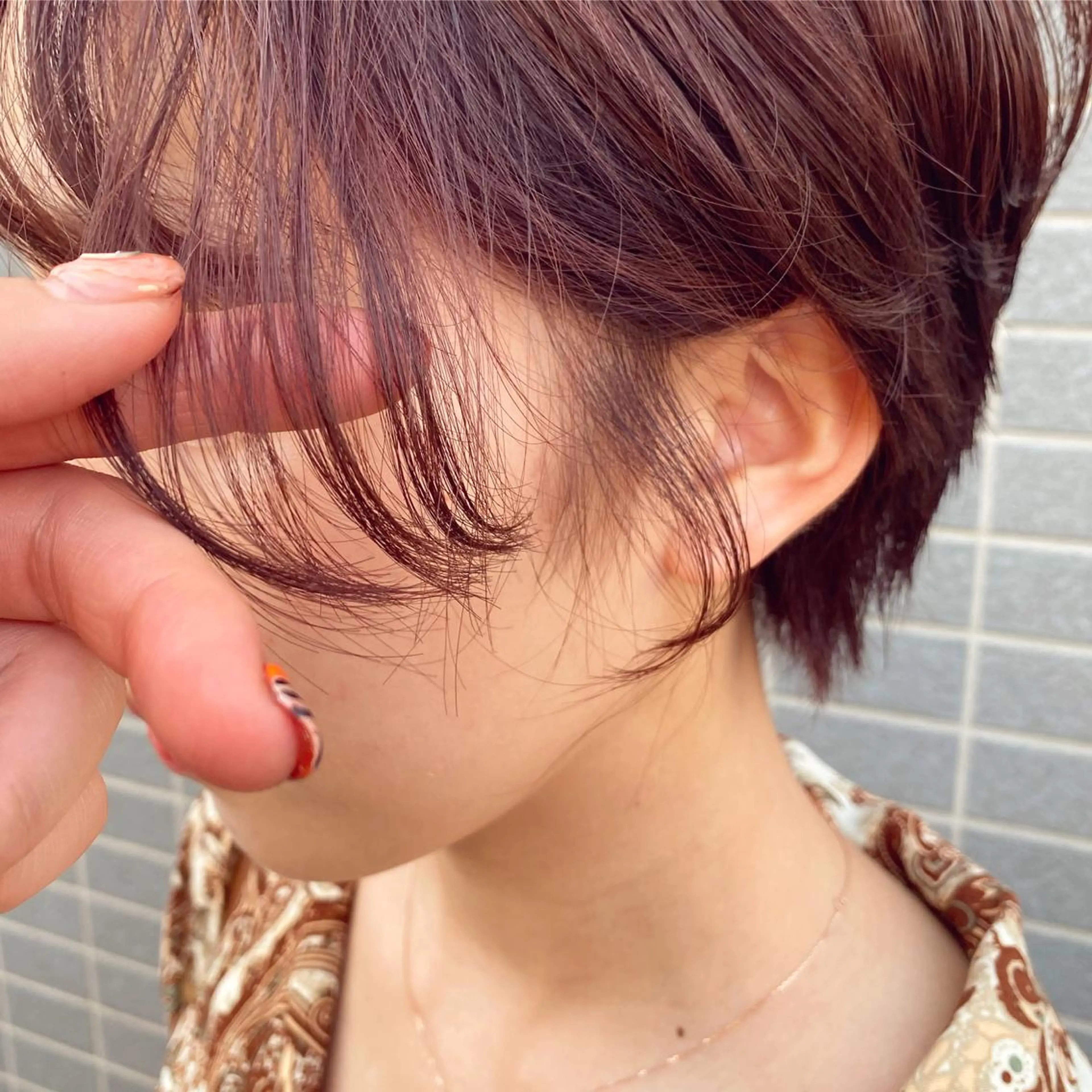 ショート カラー ヘアアレンジ ヘアカラー トリートメント ヘッドスパ パーマ指名No1 /namiのヘアスタイル