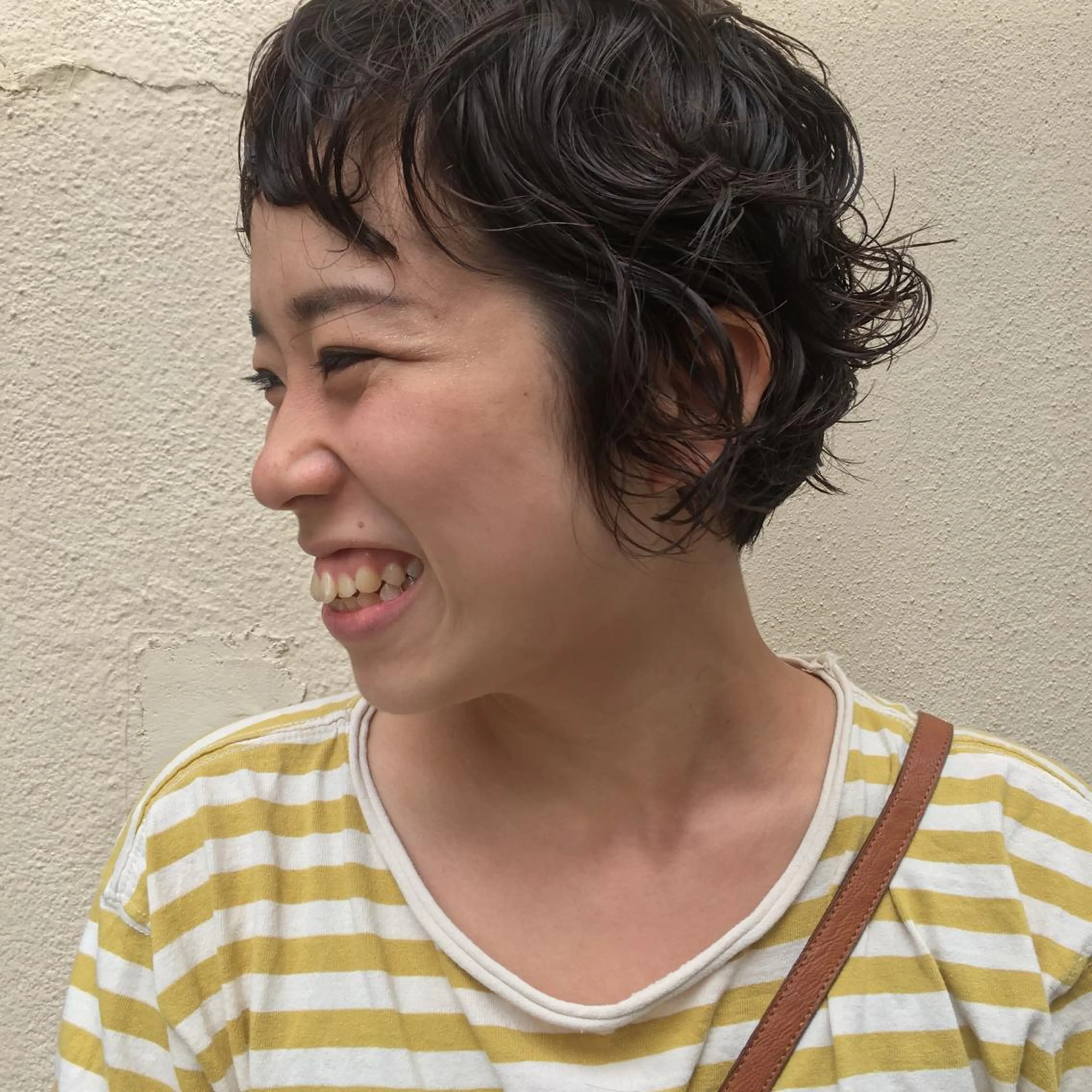 ショート カラー ショートボブ ボブ ショートヘア BRUNTJET所属・MAEDA MADOKAのヘアスタイル