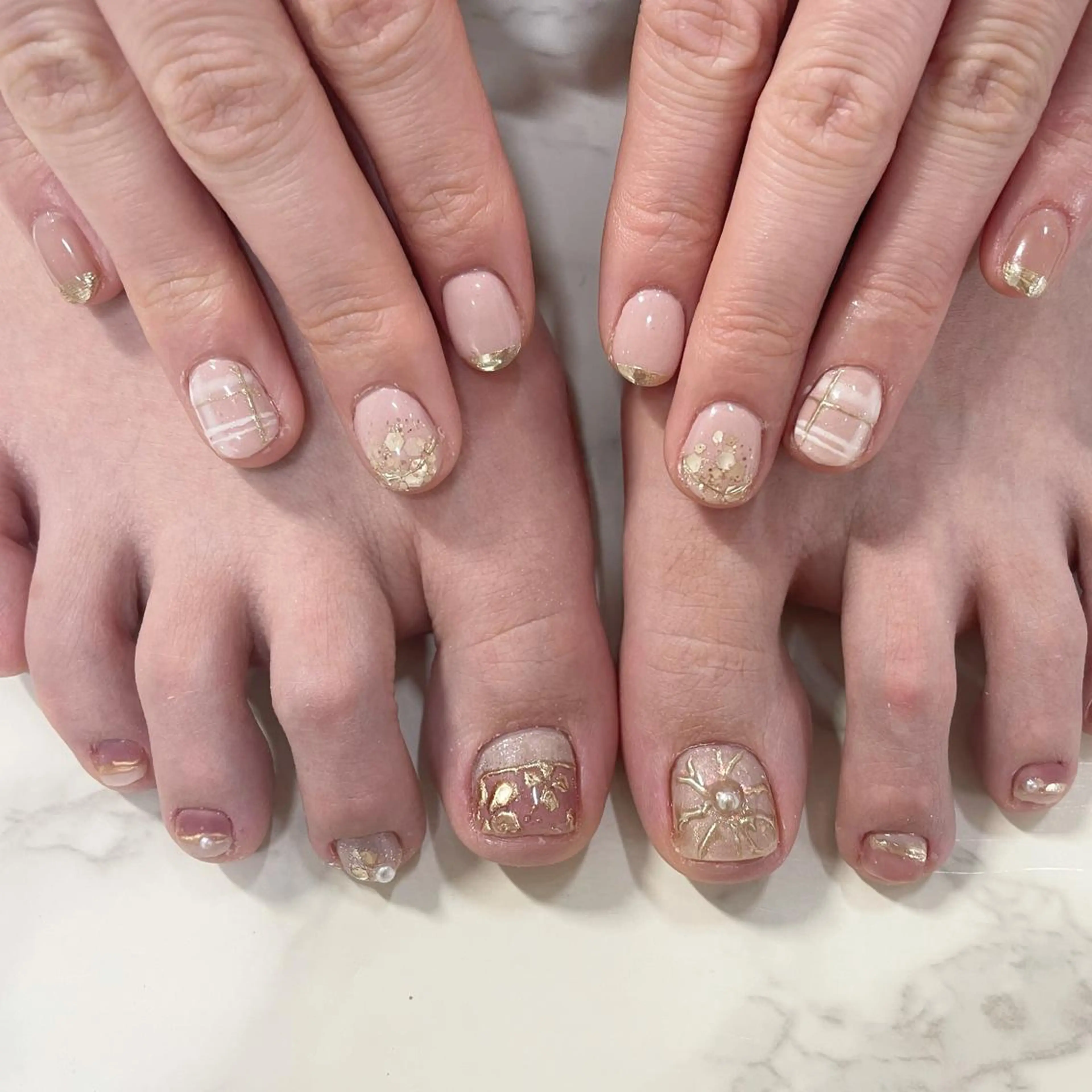 ネイル 持ち込み OpenSesame 加藤のネイルデザイン