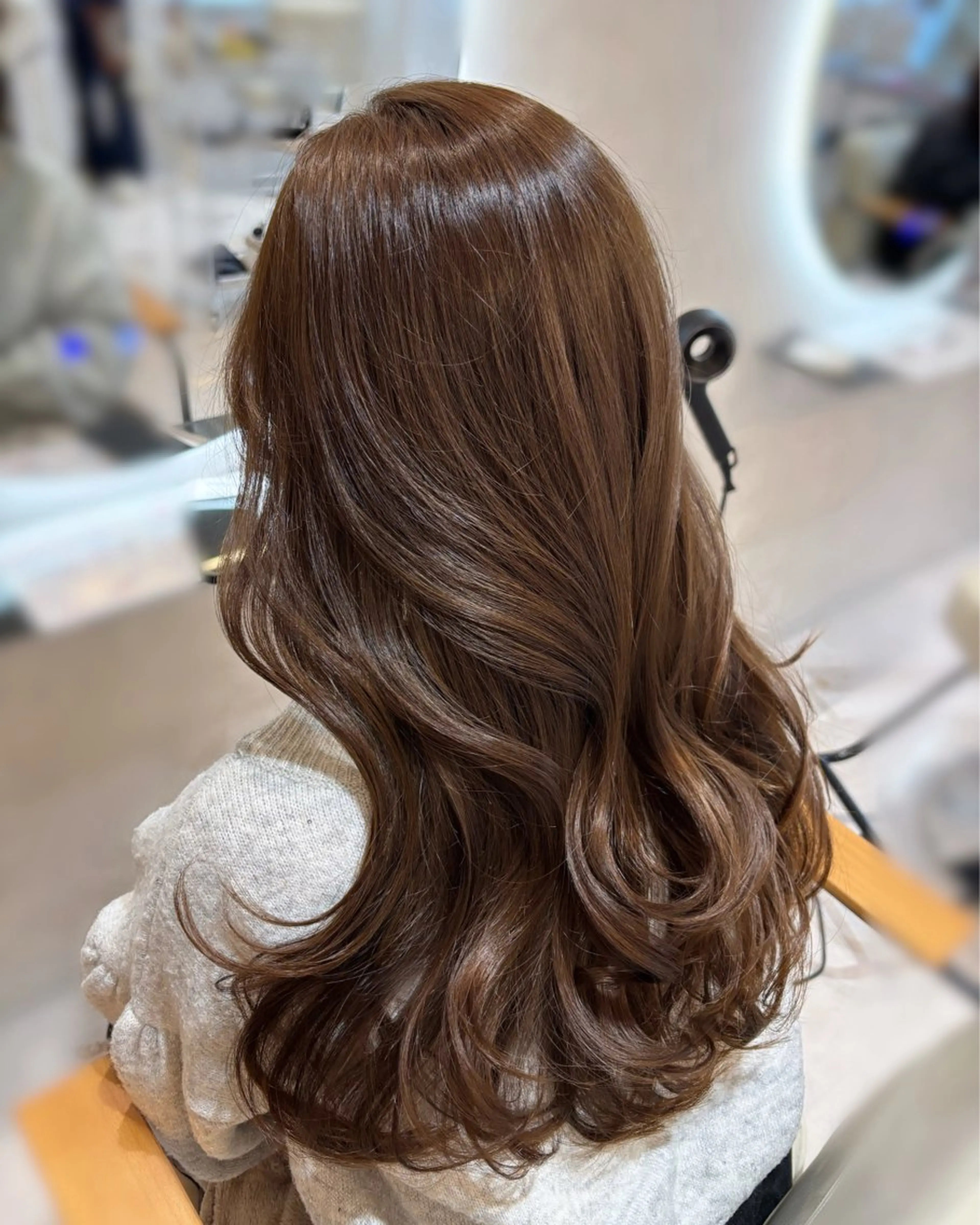 ロング カット ヘアカラー トリートメント 髪質改善支持率 NO.1/韓国風💎のヘアスタイル