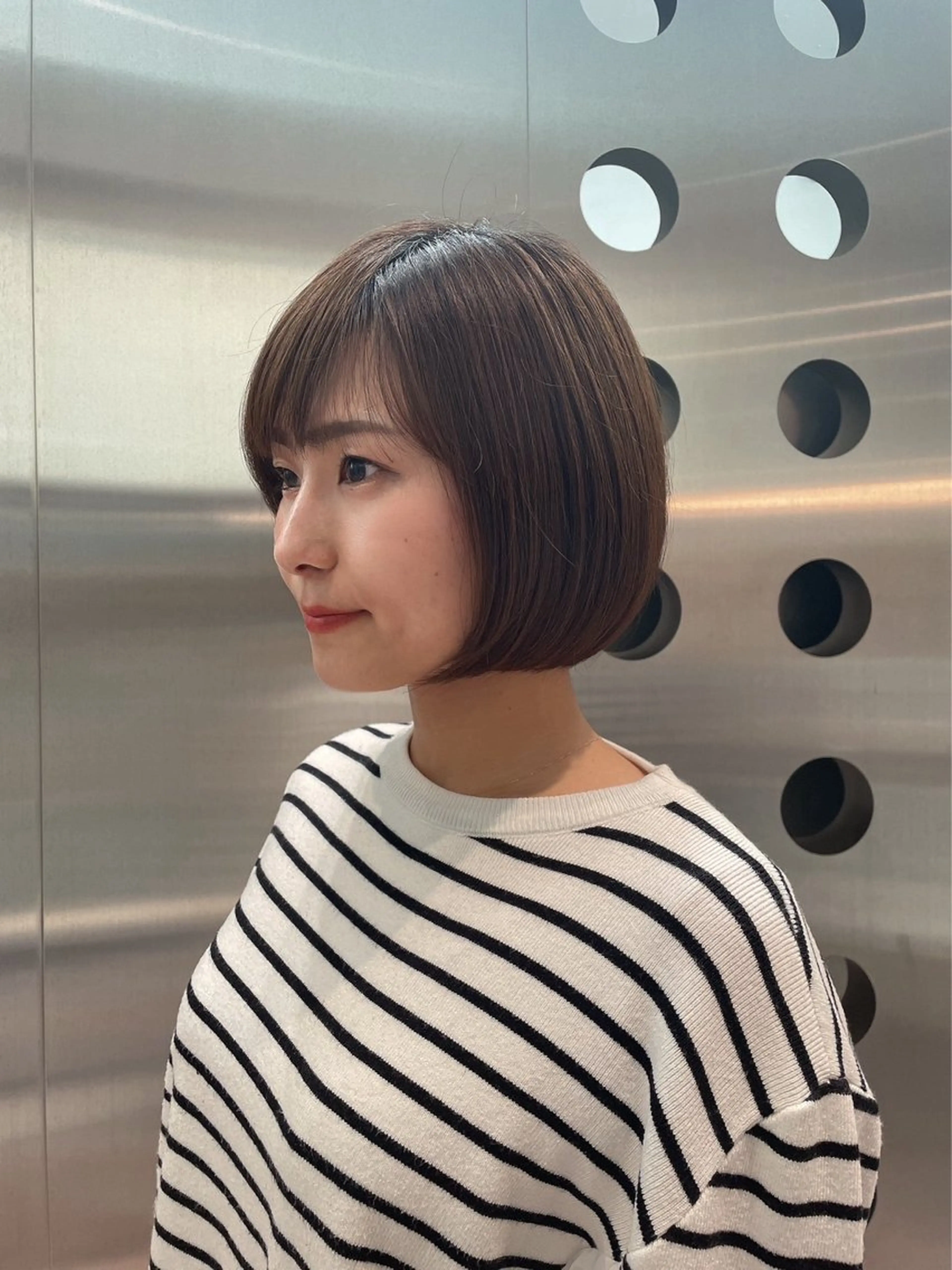 ショート カラー 堀江 /木下椋麻のヘアスタイル