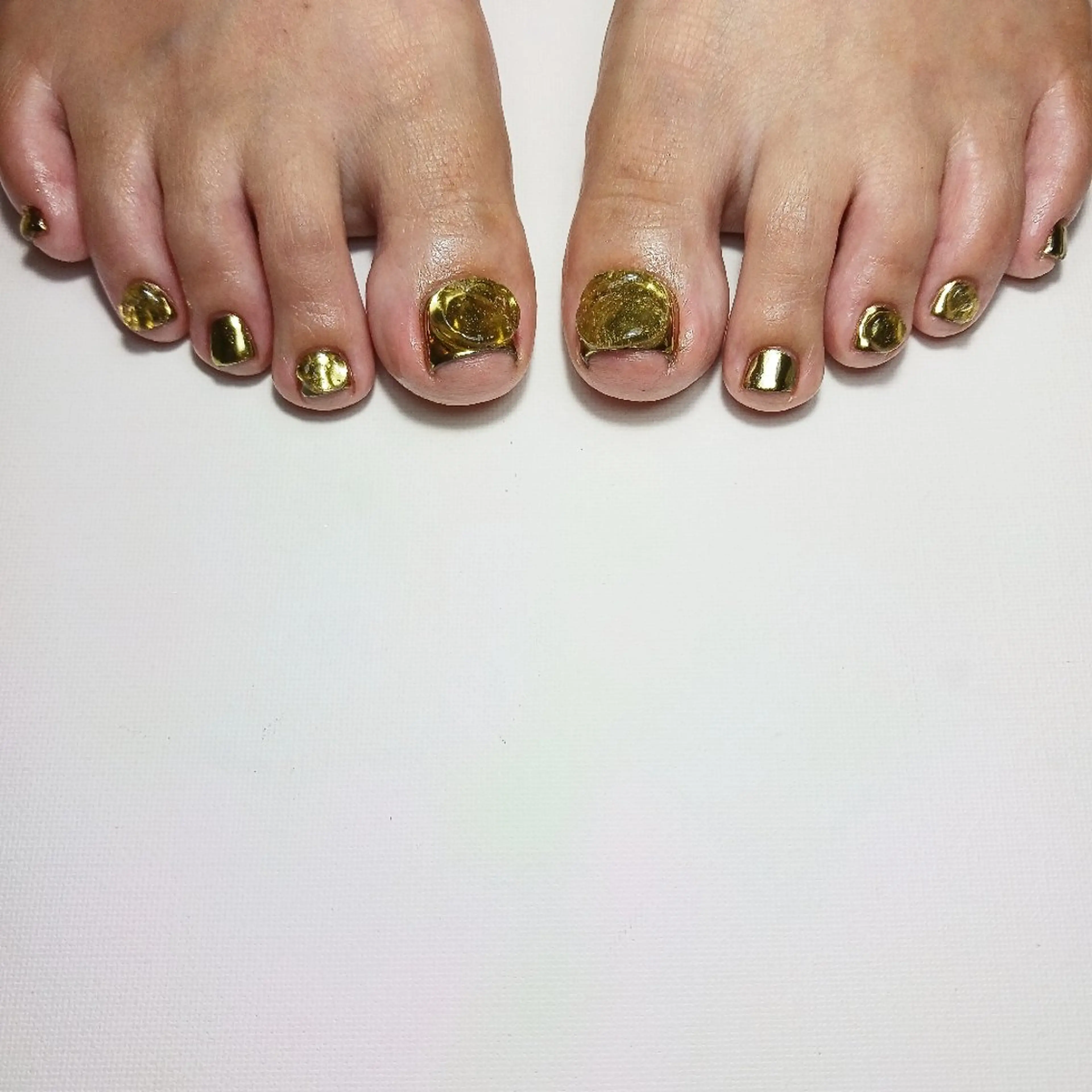 ネイル ジェルネイル ミラーネイル 持ち込み ショートネイル フットネイル owlnail /持込みデザイン専門のネイルデザイン