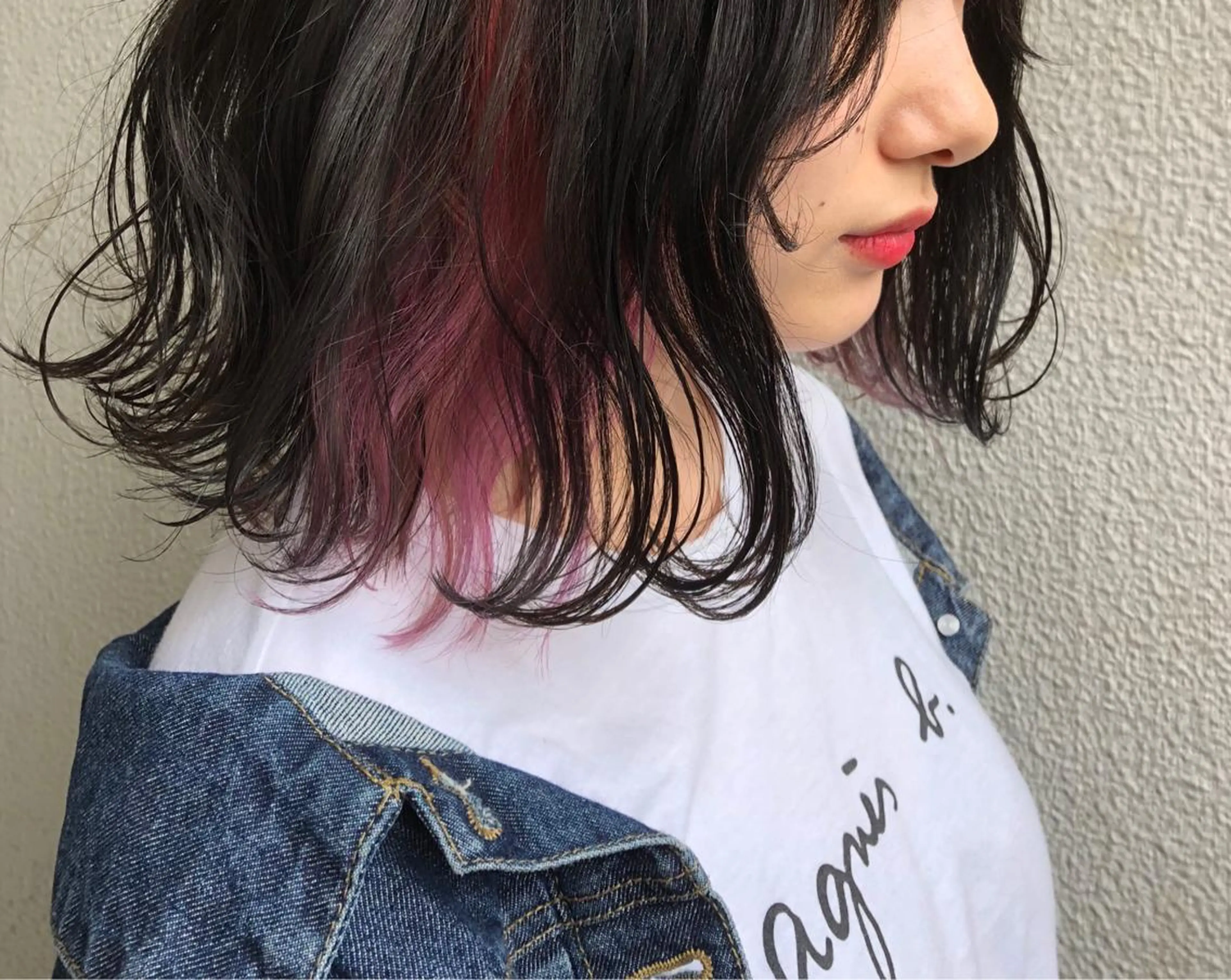 ミディアム 森本裕/オーナー/ スパイラルパーマのヘアスタイル