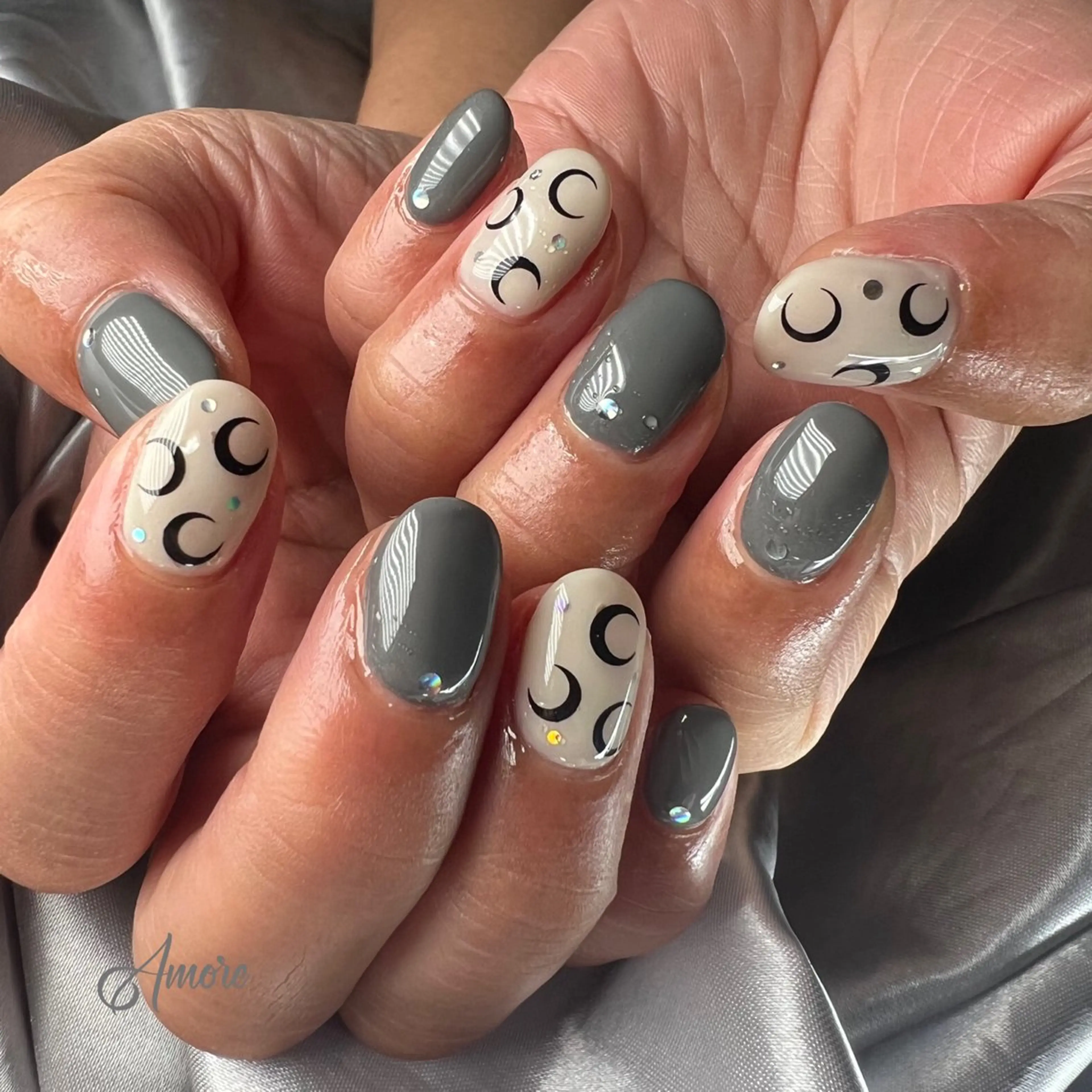 ネイル ジェルネイル 韓国ネイル パラジェル You kyehwaのネイルデザイン