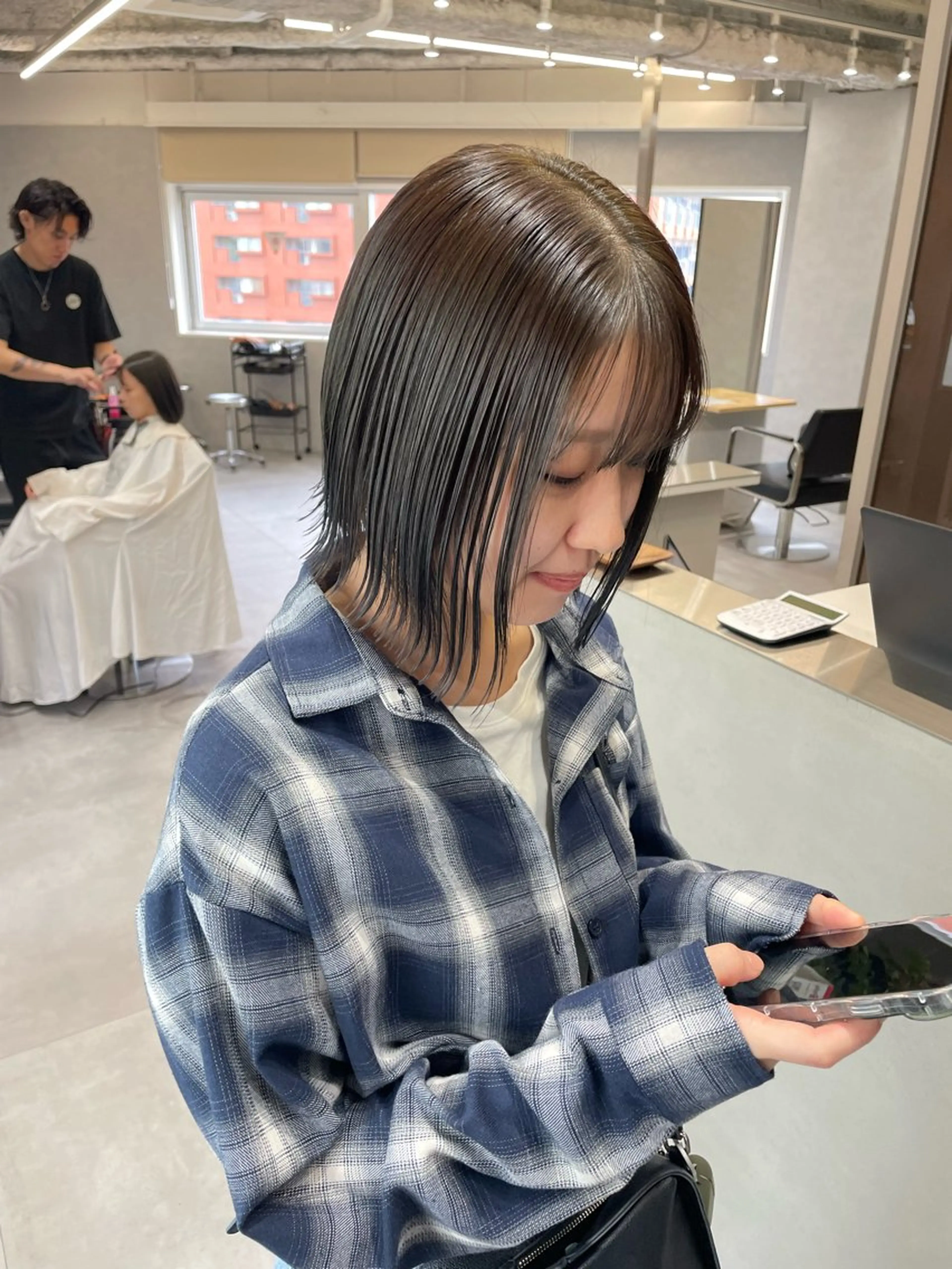 ミディアム yui/ layer cutのヘアスタイル