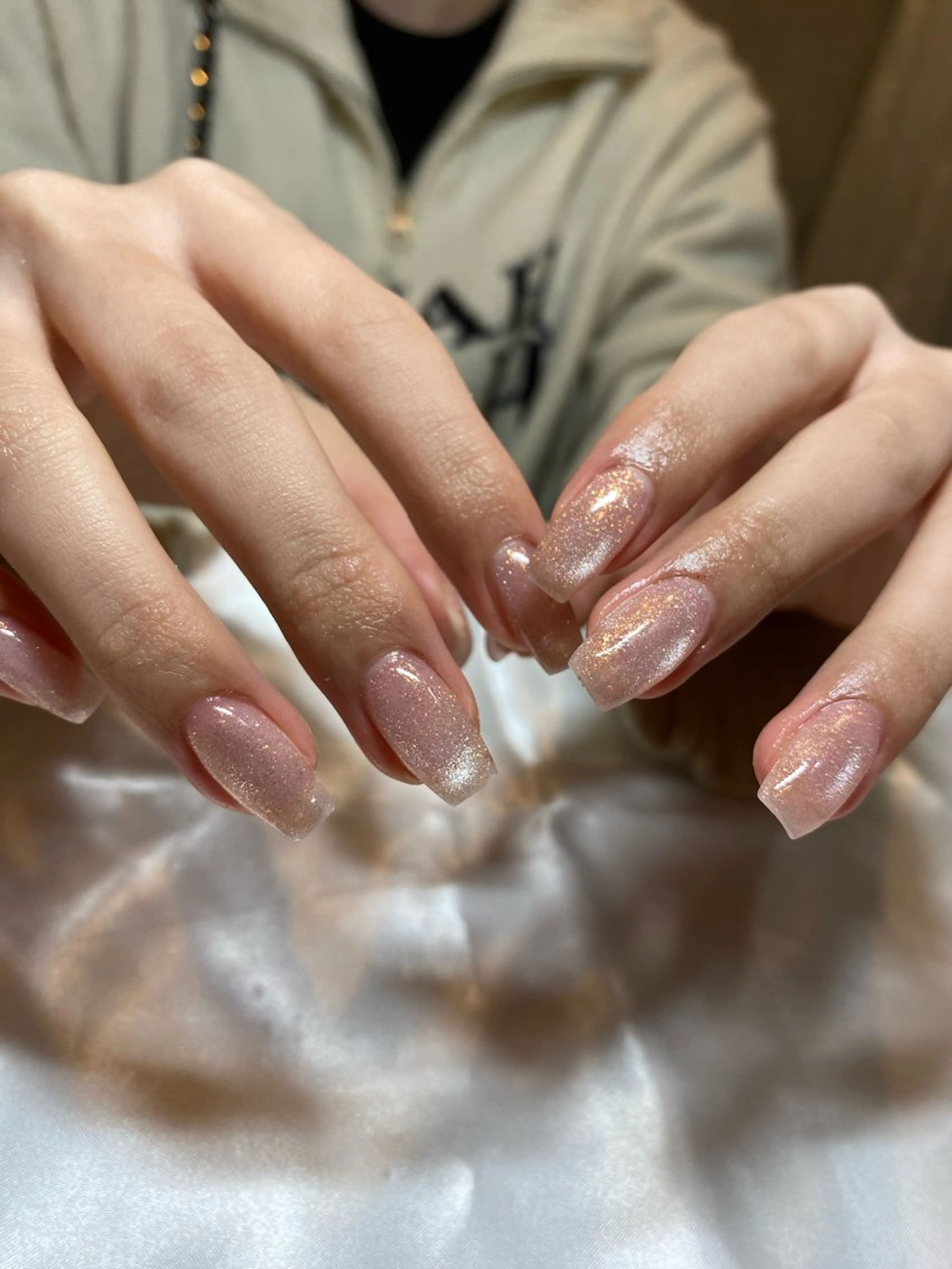 ネイル マグネットネイル ハンドネイル シェアサロンルレイル所属・REINA ルレイル心斎橋のネイルデザイン