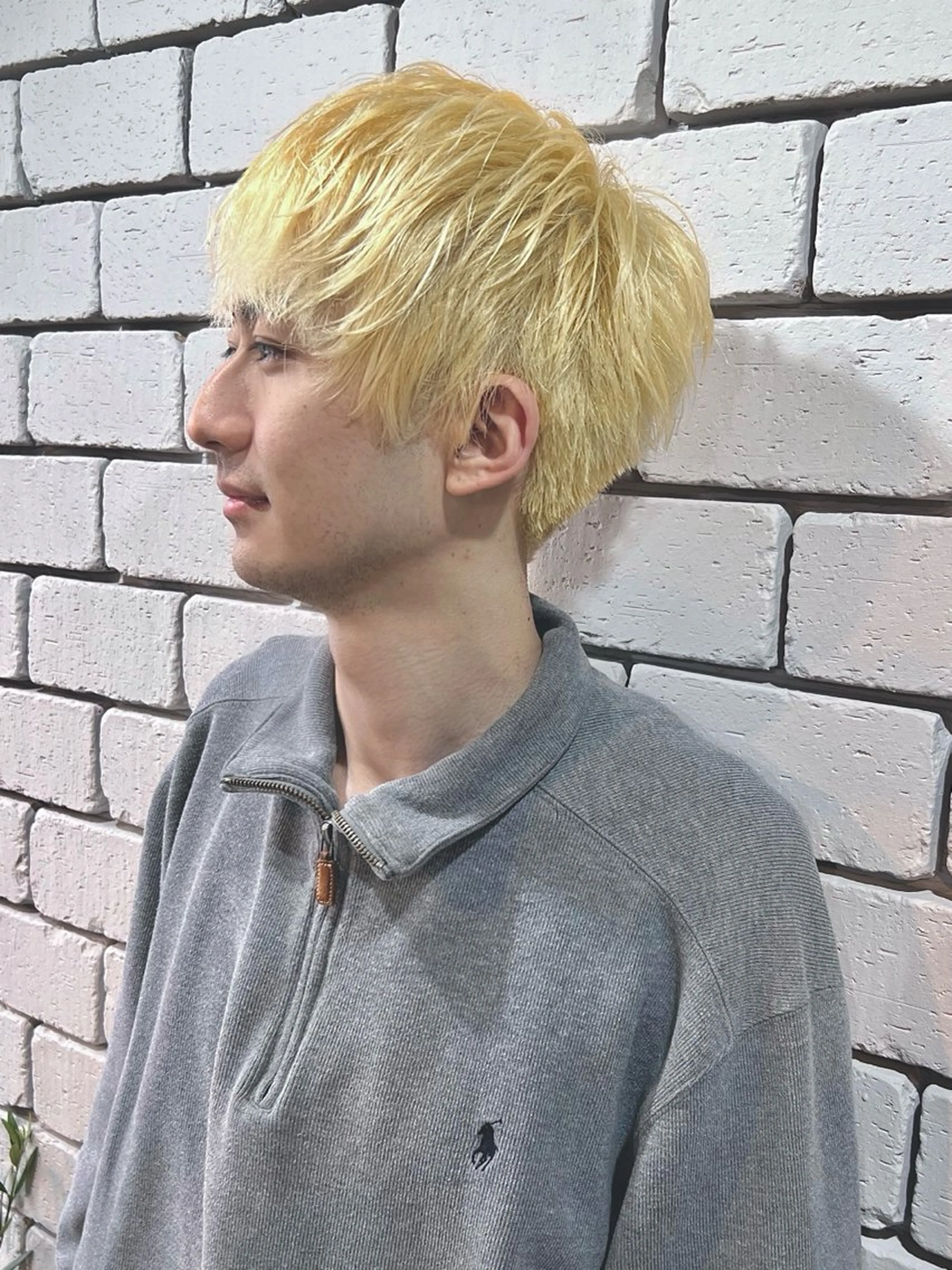 🌟人気🌟カット＋1ブリーチ＋カラー＋ヘッドスパ(メンズのみ)の写真