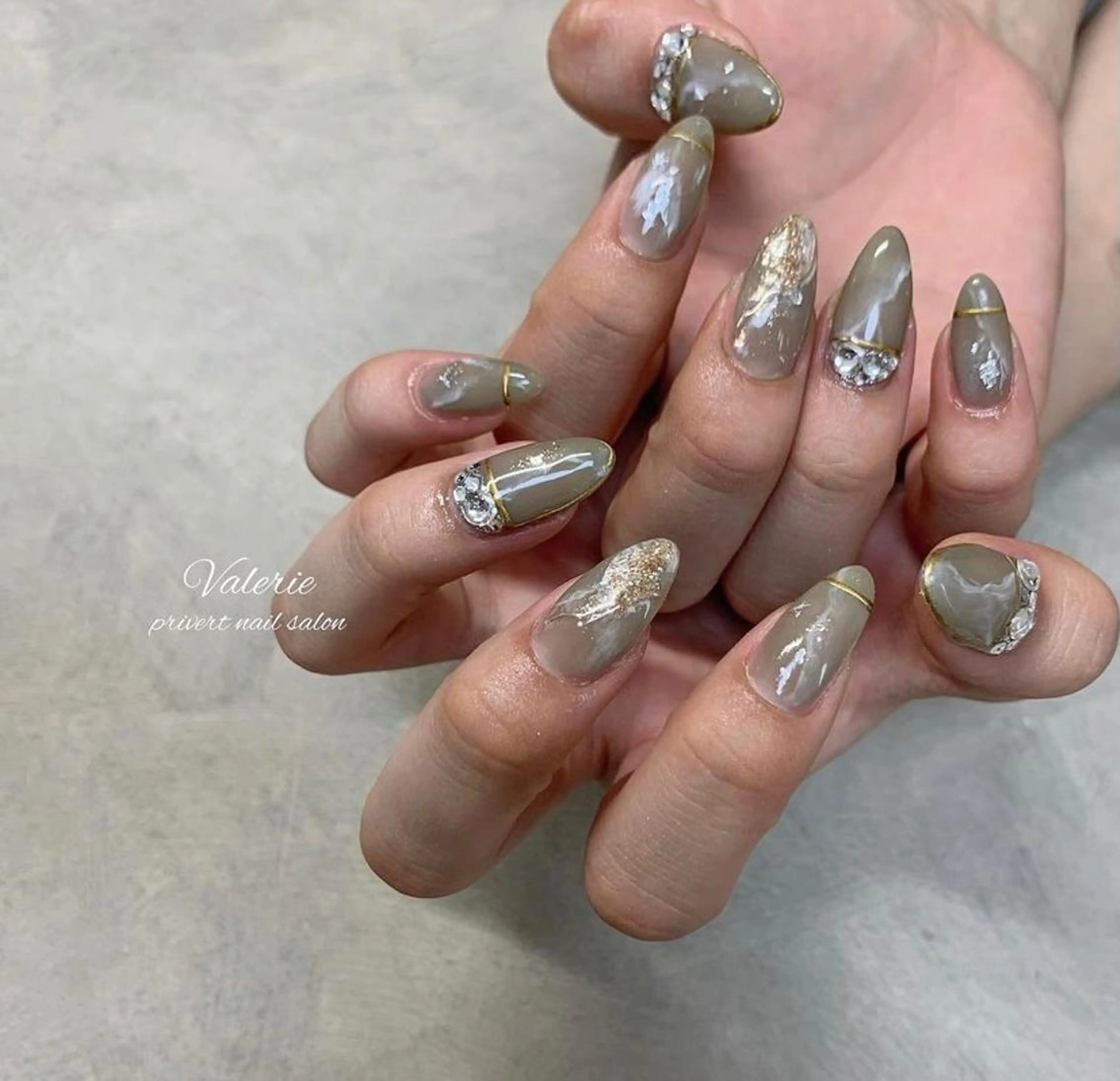 ネイル private nailsalon valerie所属・valerie /  miyuのネイルデザイン