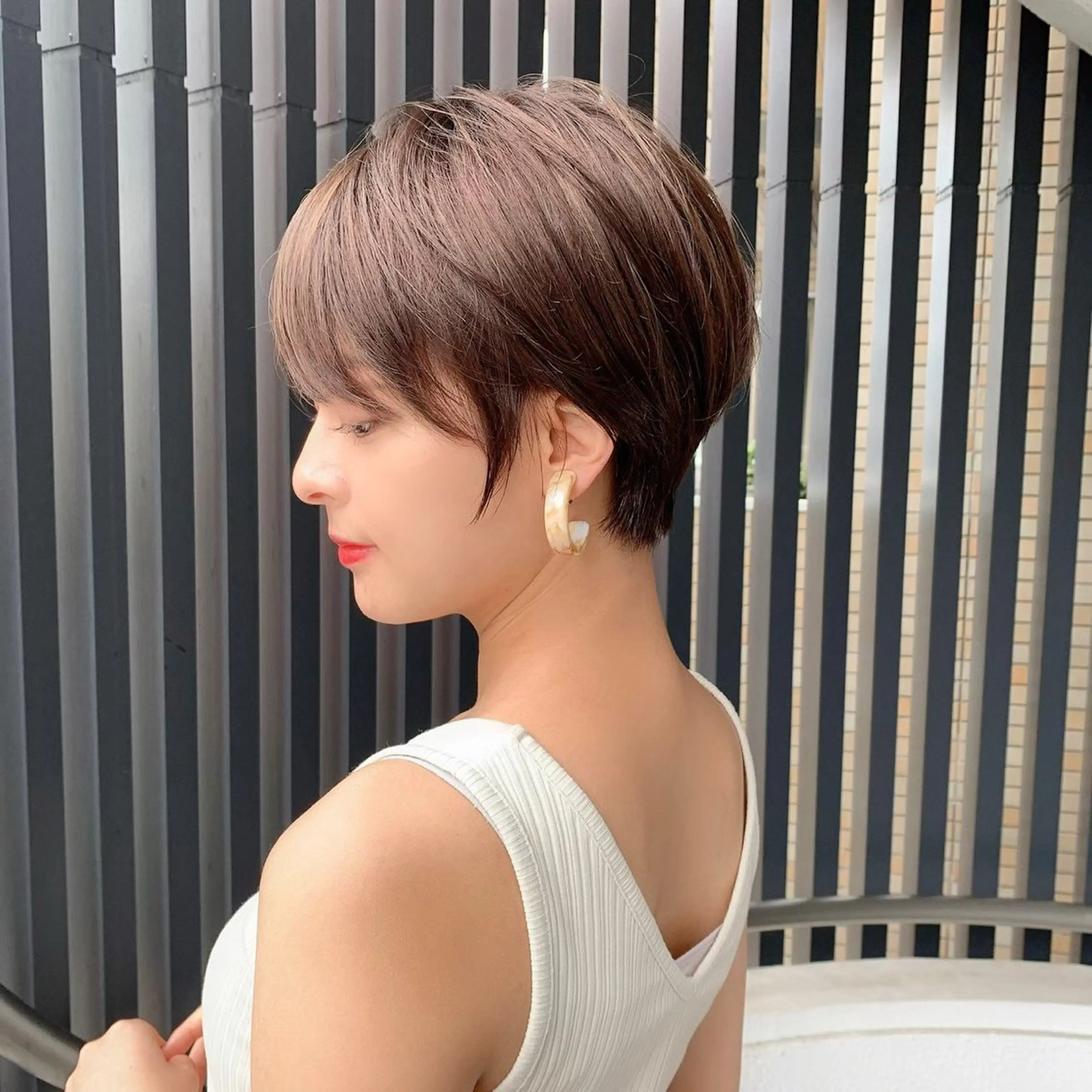 ショート 池袋/韓国/レイヤー 髪質改善/村上けいとのヘアスタイル