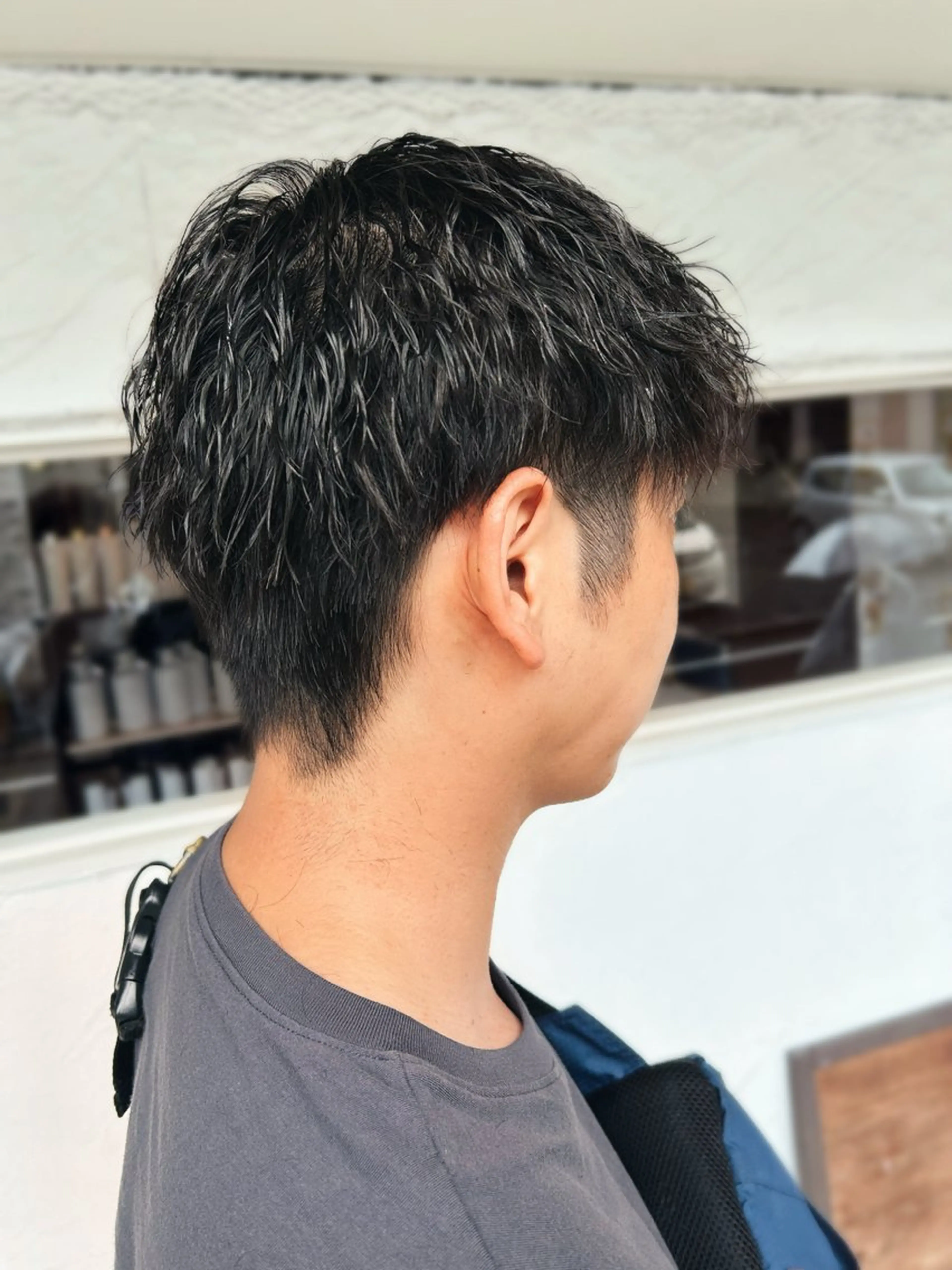 パーマ メンズ 加本 翼のヘアスタイル