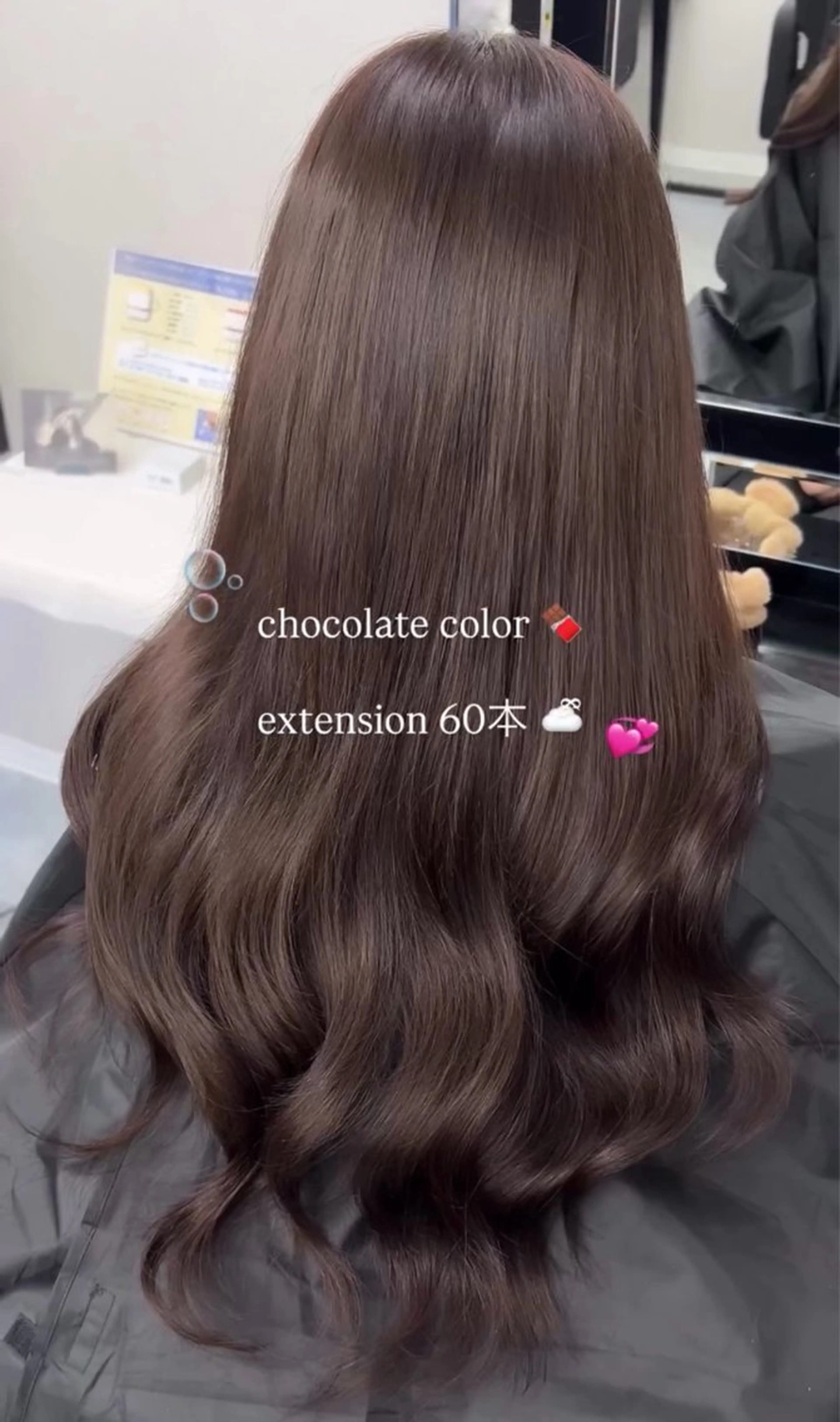 ロング カラー ヘアカラー エクステ 🎀ハイトーン. 難波.RISA🎀のヘアスタイル