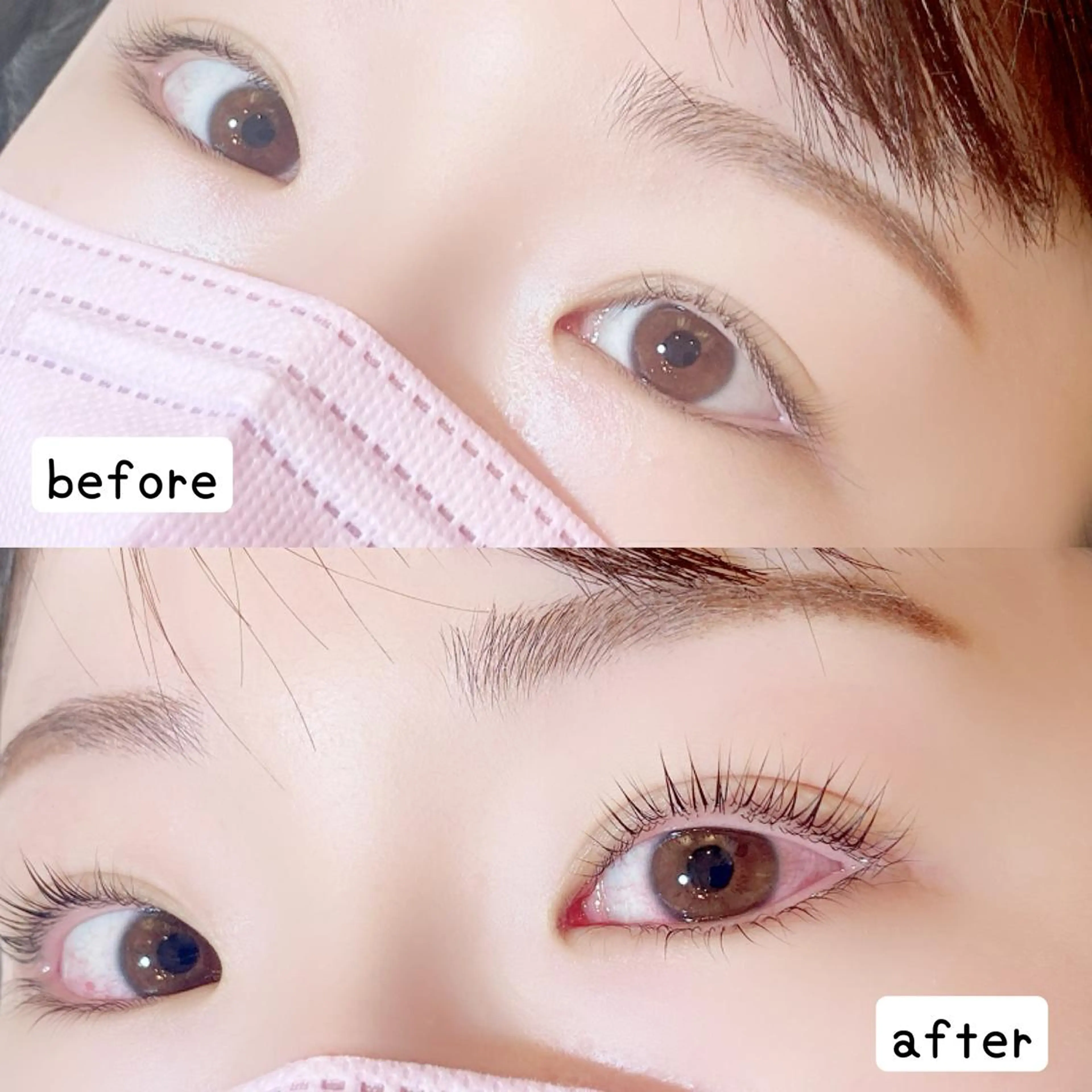 マツエク・マツパ アイブロウ マツパ Flor上大岡 *フルノ リナ*のマツエク・マツパデザイン