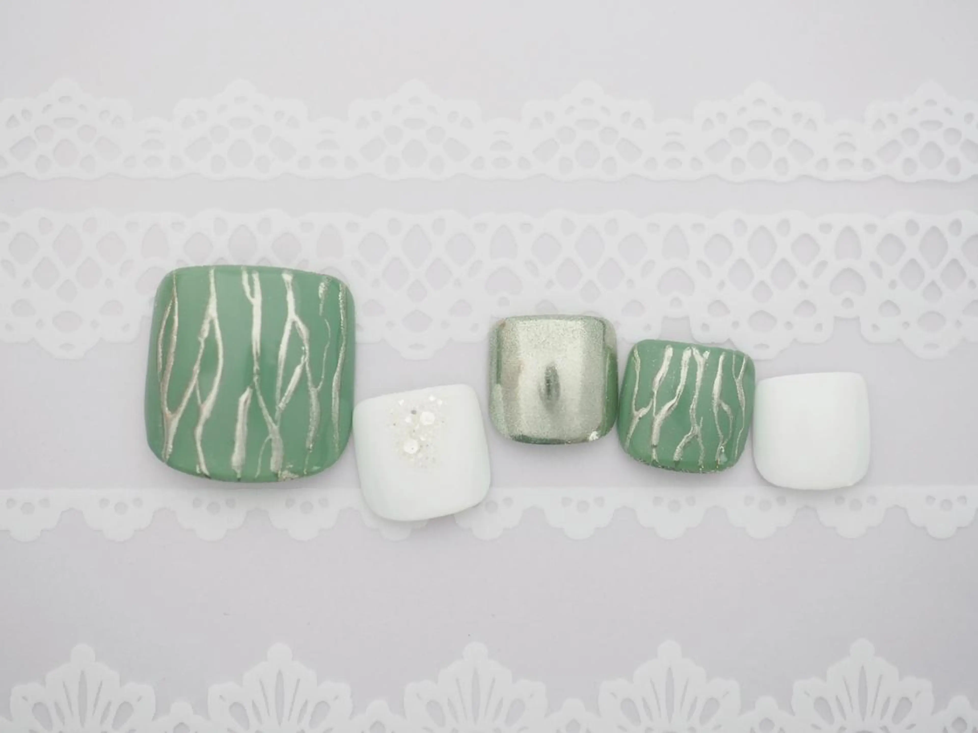 ネイル トップネイリスト Ribbon立川店のネイルデザイン