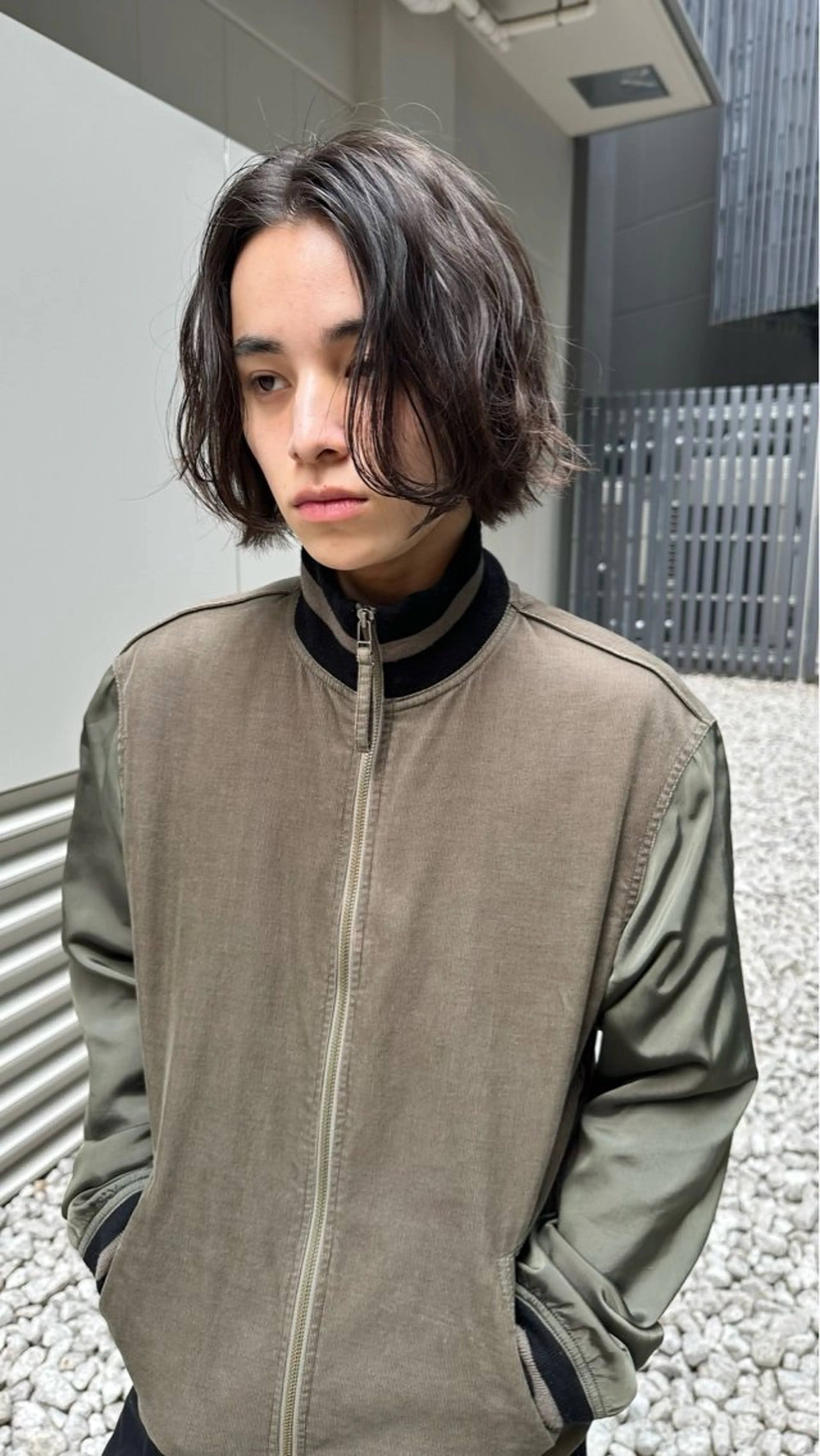 カット＋ストレートパーマ＋トリートメントの写真