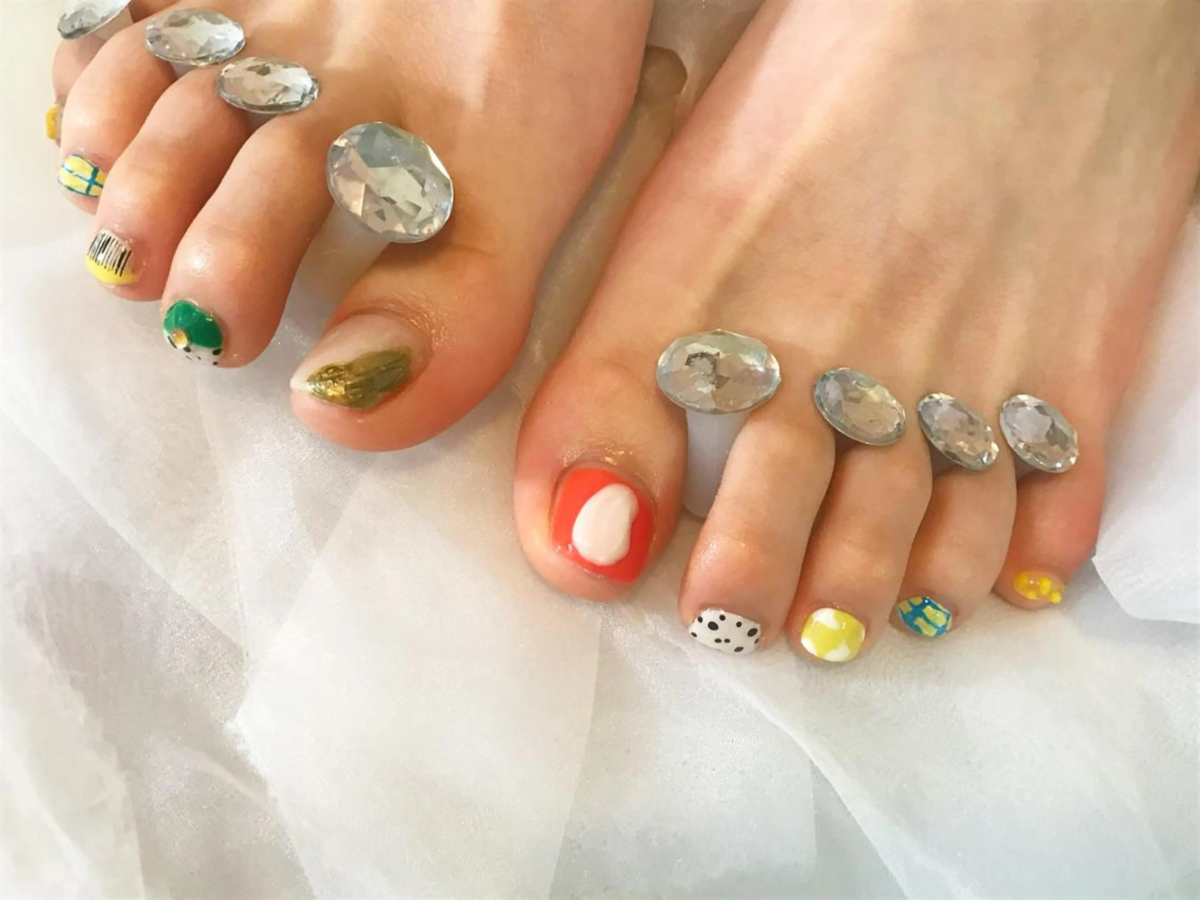 ネイル ハンドネイル フットネイル GéRanium Harukaのネイルデザイン