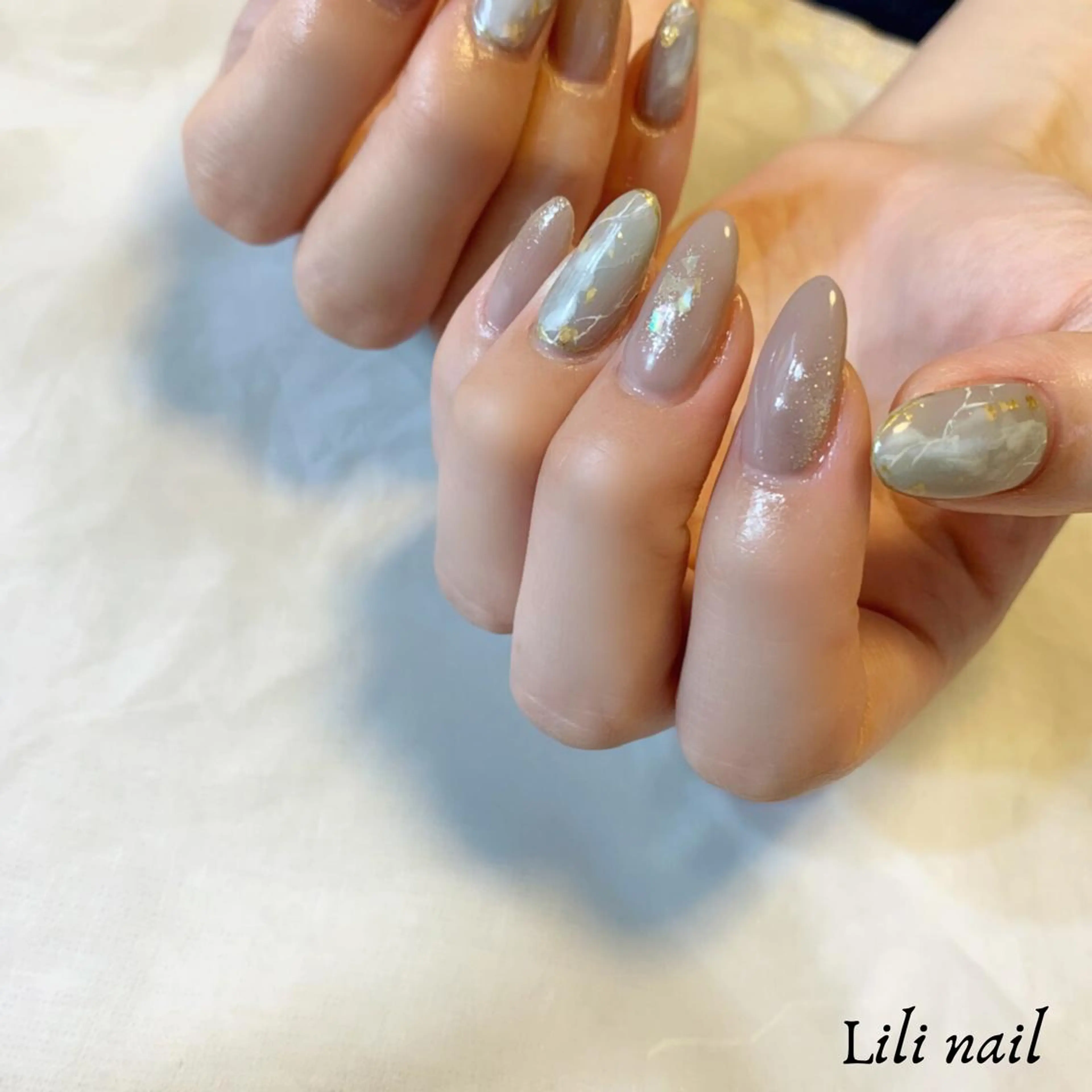 ネイル 大理石ネイル(マーブル) Lili beauty salon所属・Lilibeauty salonのネイルデザイン