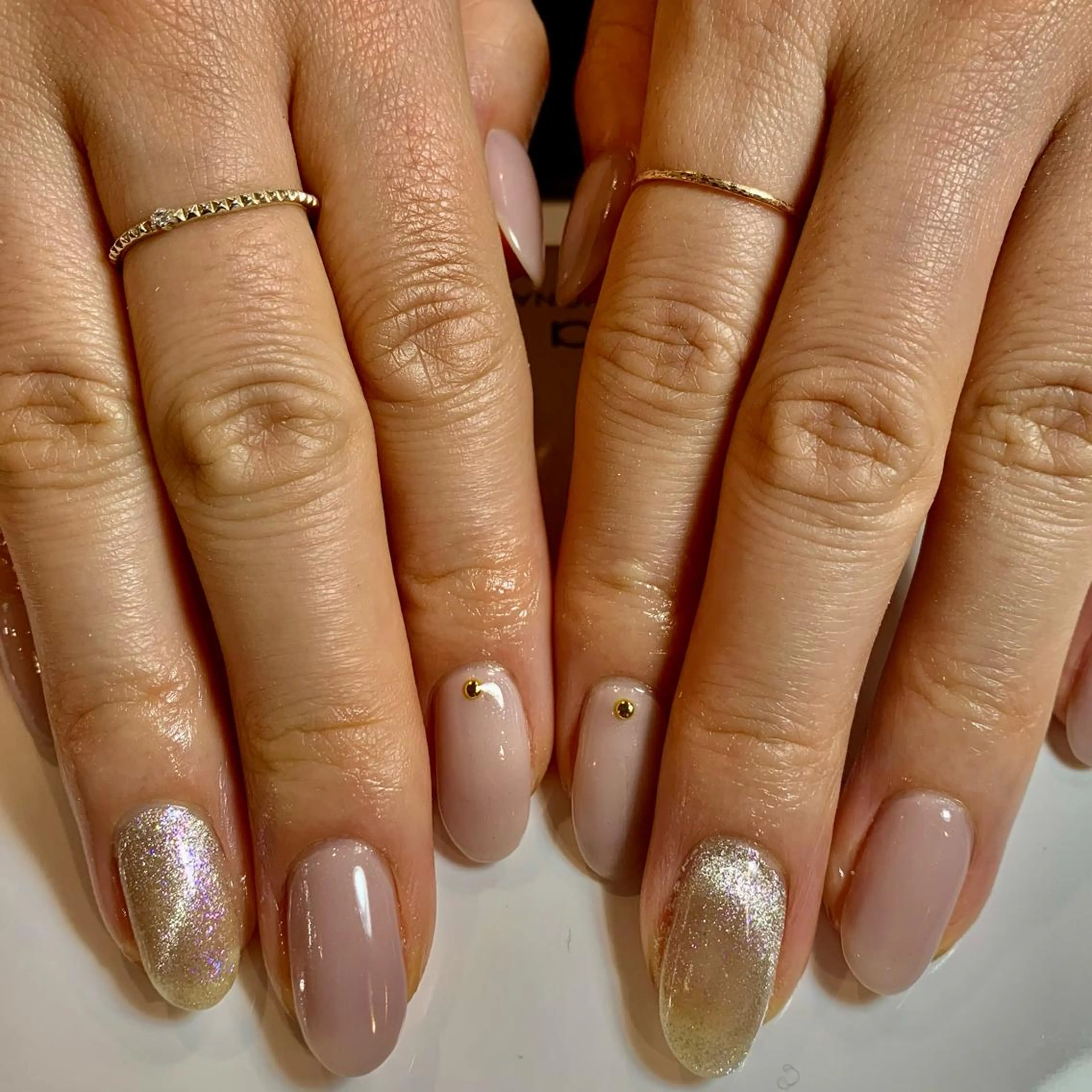 ネイル マグネットネイル ハンドネイル 松川 めぐみのネイルデザイン