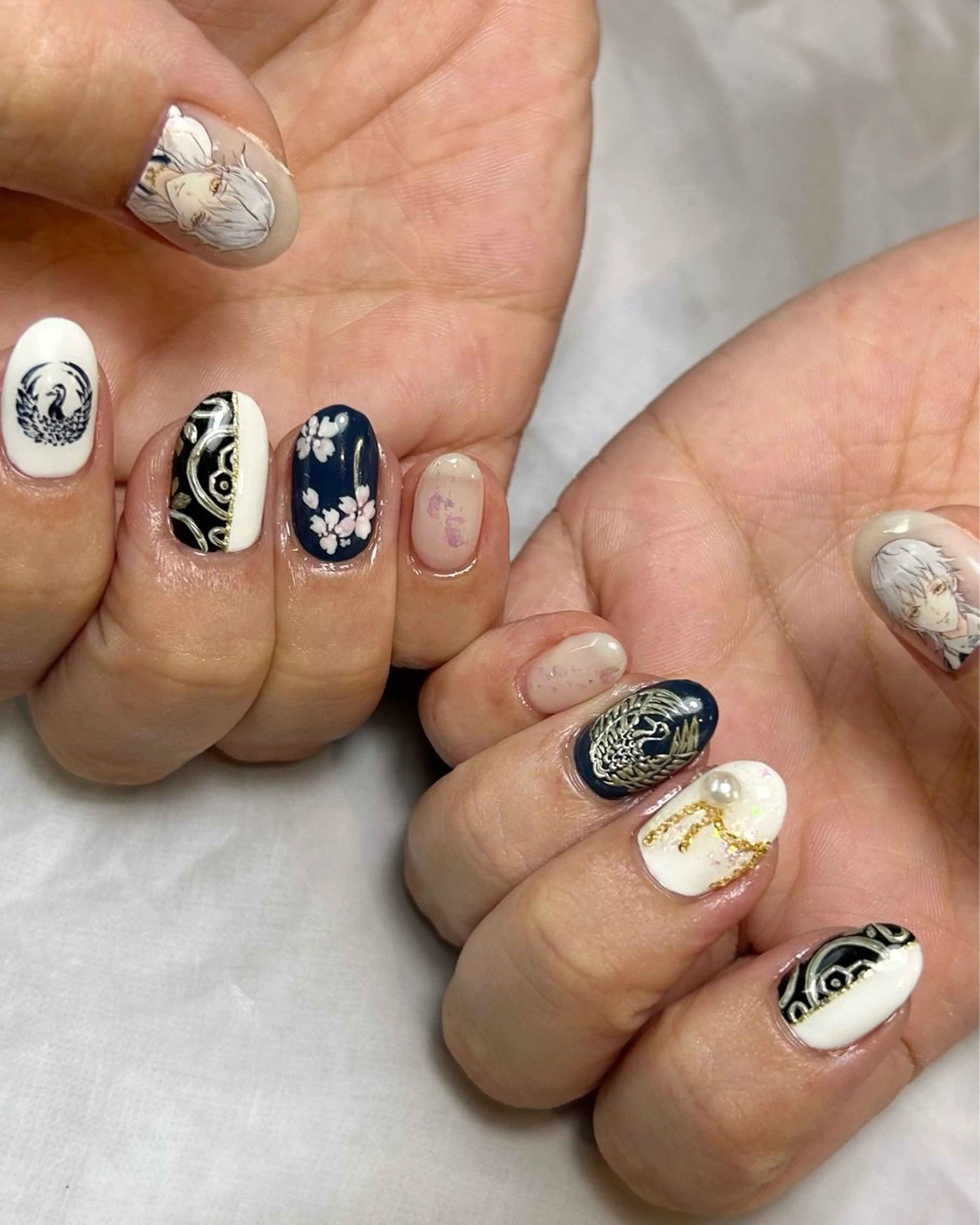 ネイル 持ち込み ハンドネイル Reflection marikoのネイルデザイン