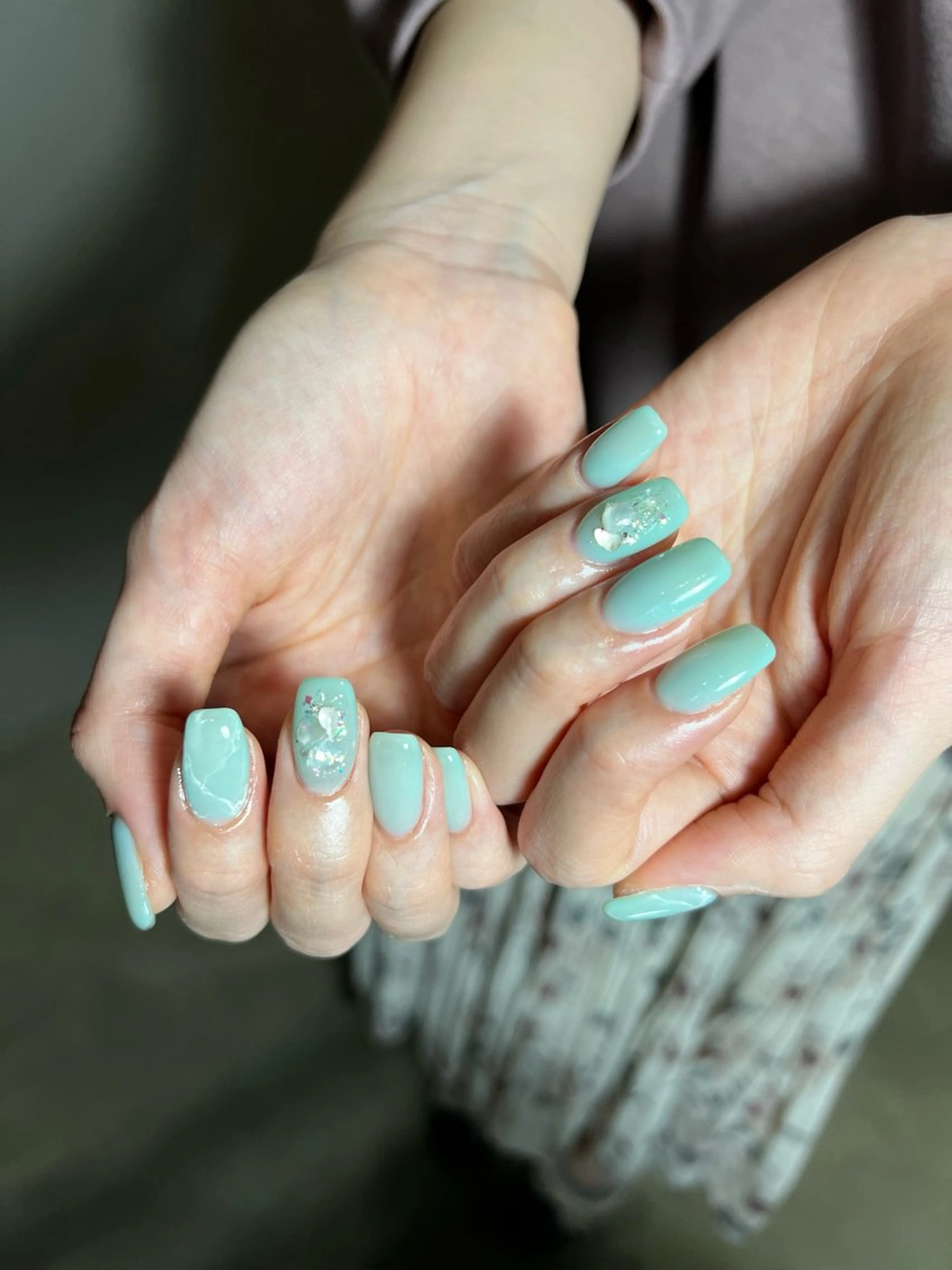 ネイル s/w ＿shokoのネイルデザイン