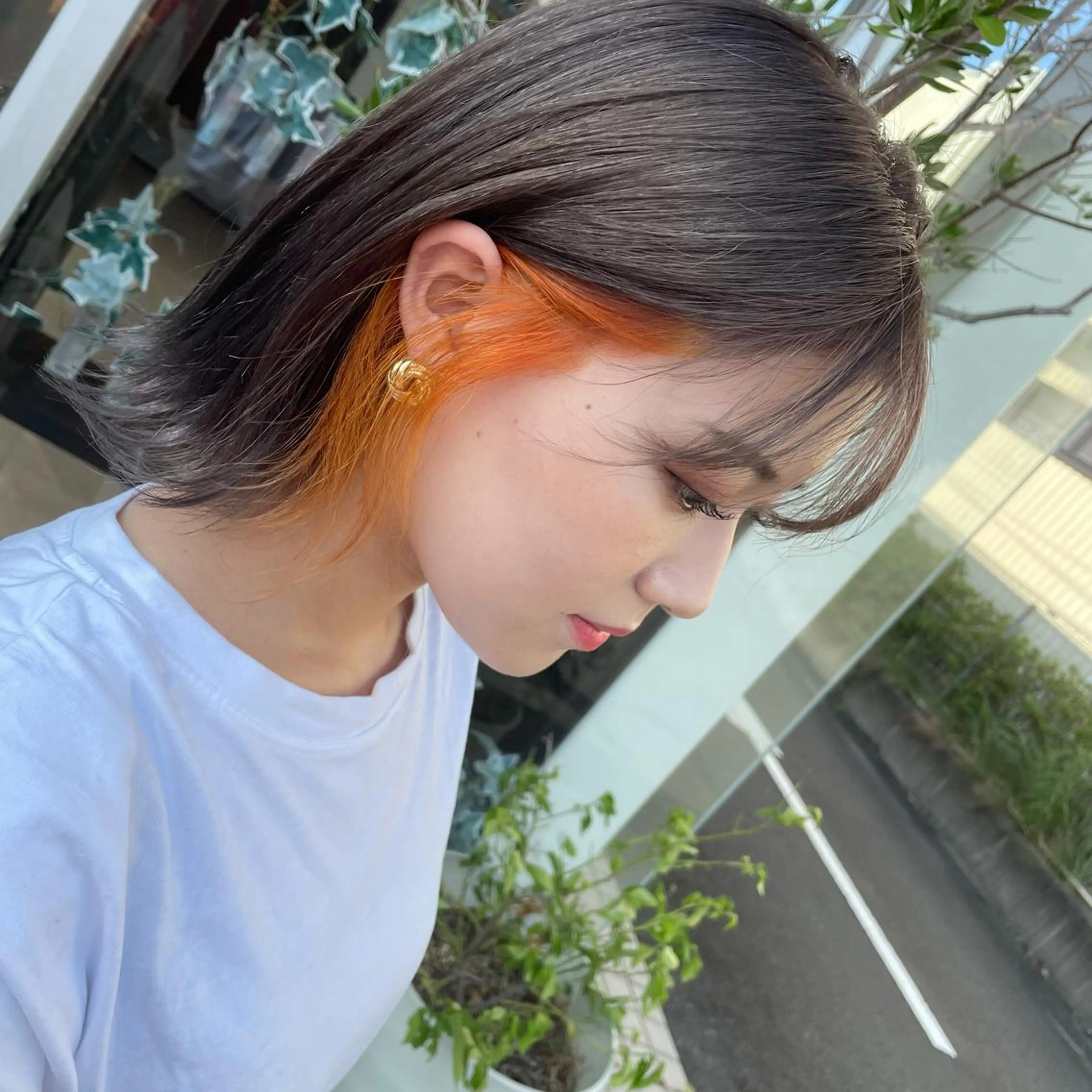 ショート カラー 松永 果菜のヘアスタイル