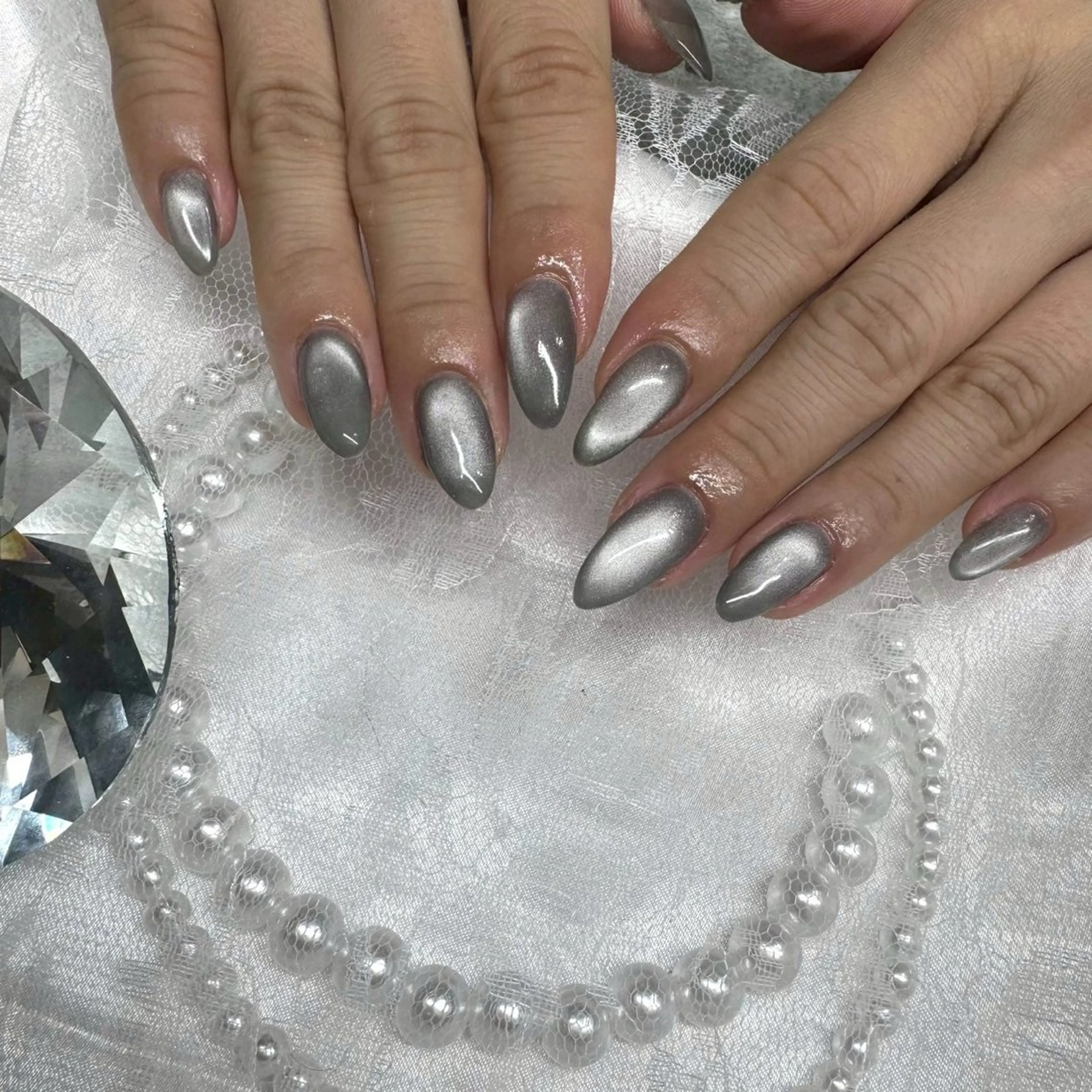 Jr.ネイルマグネット１０本ワンカラー🦋【オフ無し】の写真