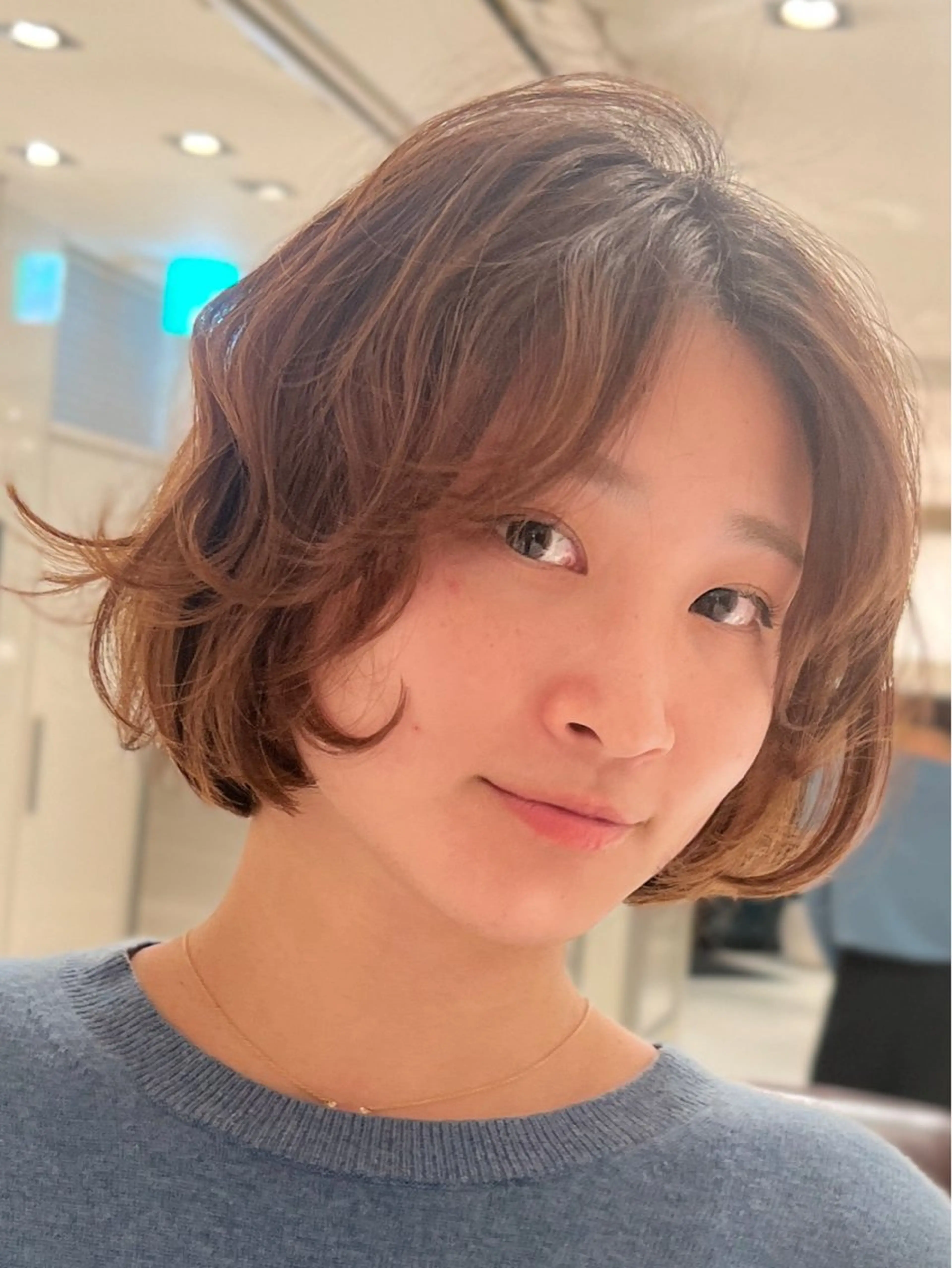 ショート カット パーマ 田邉 海斗のヘアスタイル