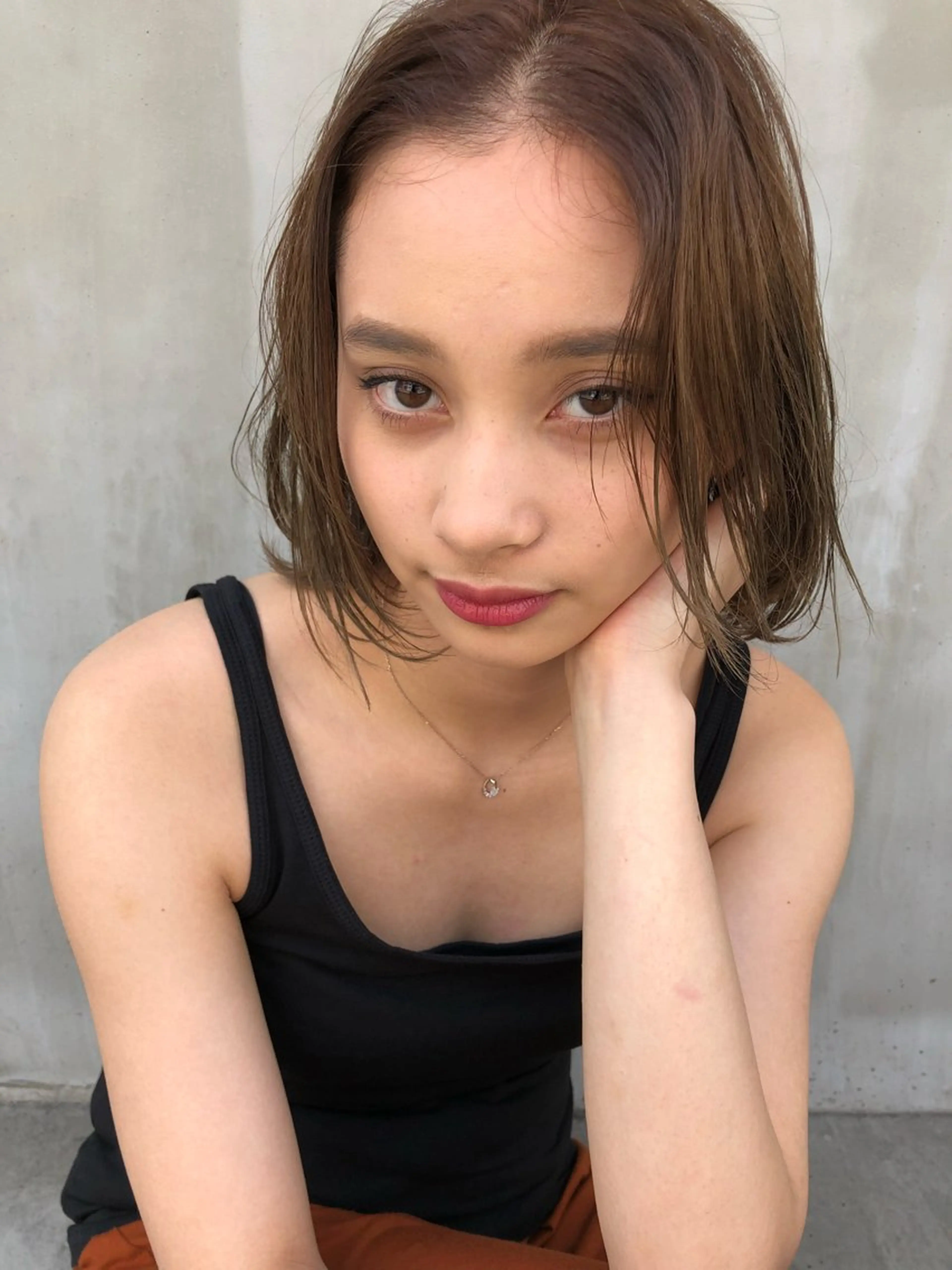 ミディアム トリートメント また会いたくなる 美容師【KENTA】のヘアスタイル