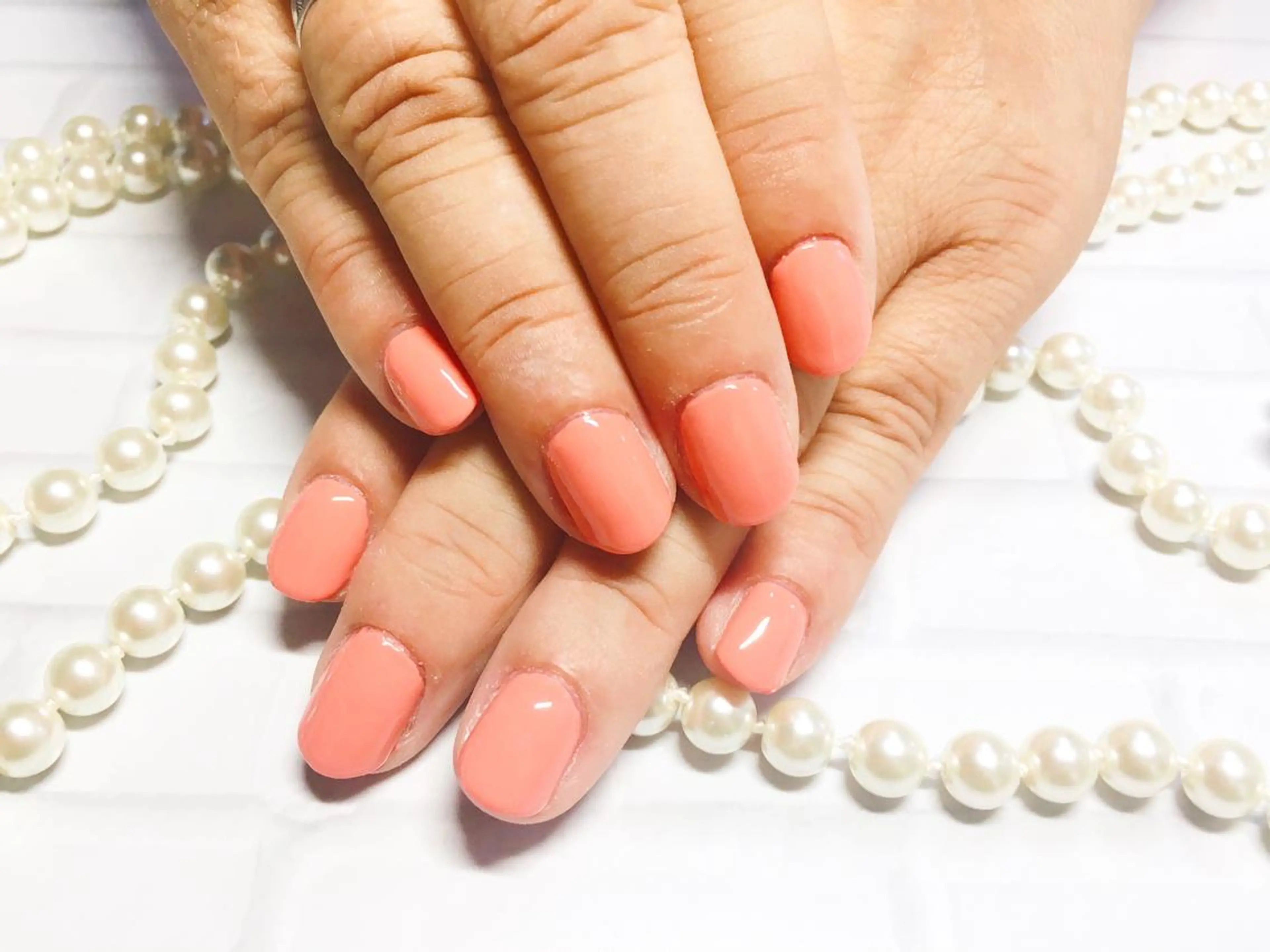 ネイル シンプルネイル ハンドネイル フットネイル ネイルサロン HARRYS所属・ネイル･脱毛サロン HARRYSのエステ・リラクイメージ