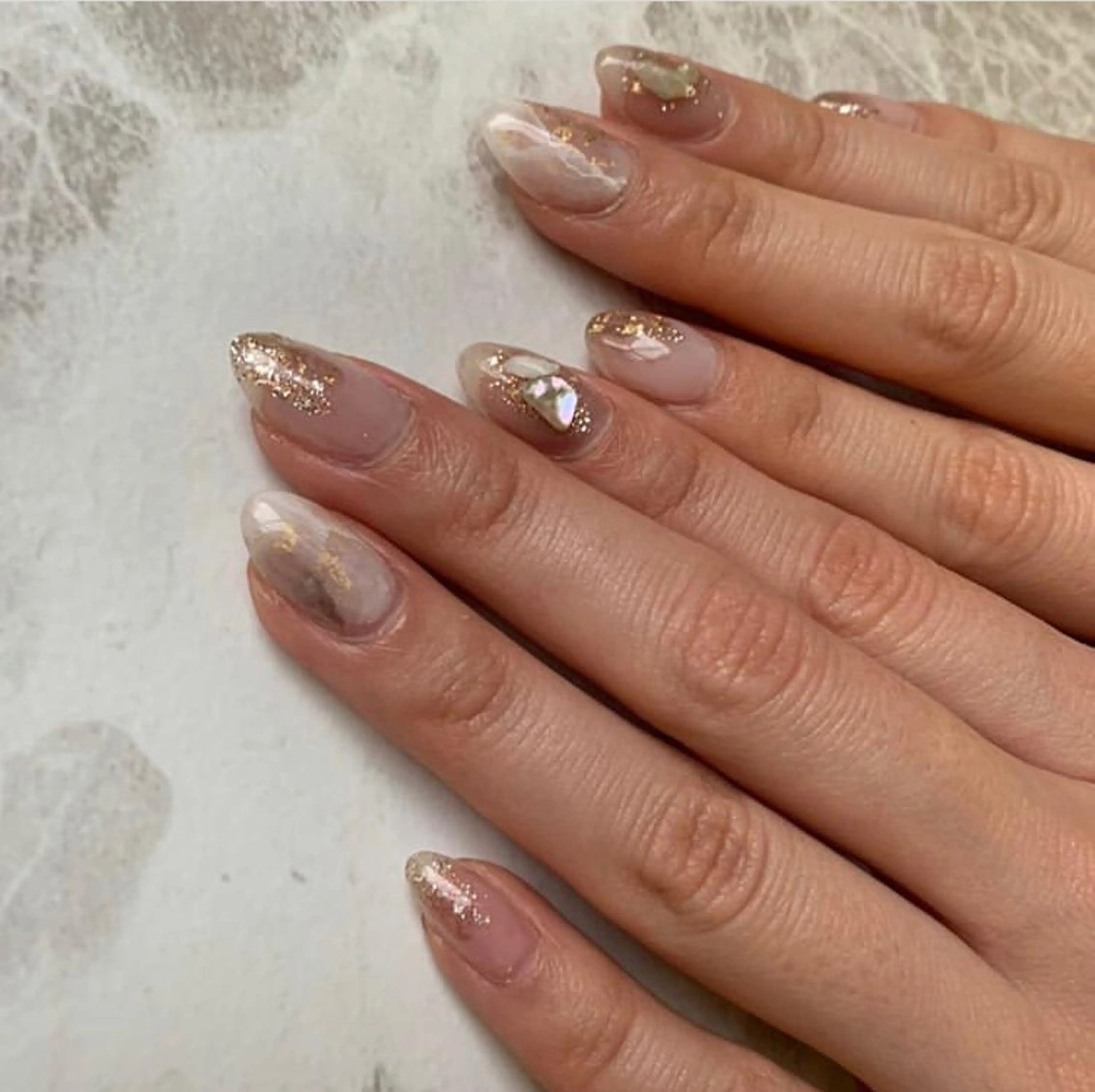 ネイル アートネイル Me d'eau所属・Me d'eau Rinaのネイルデザイン