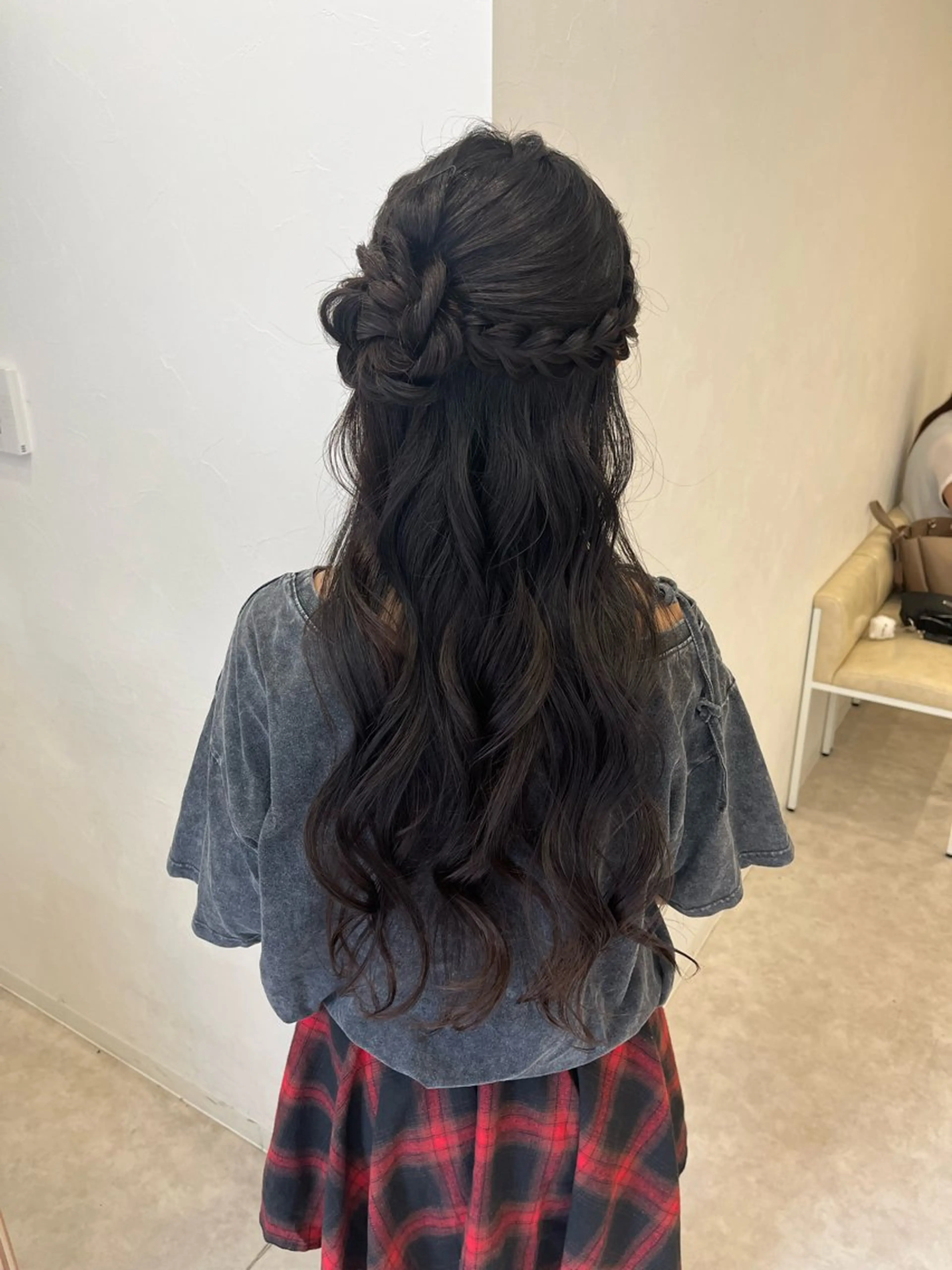 ロング 大城 美月のヘアスタイル