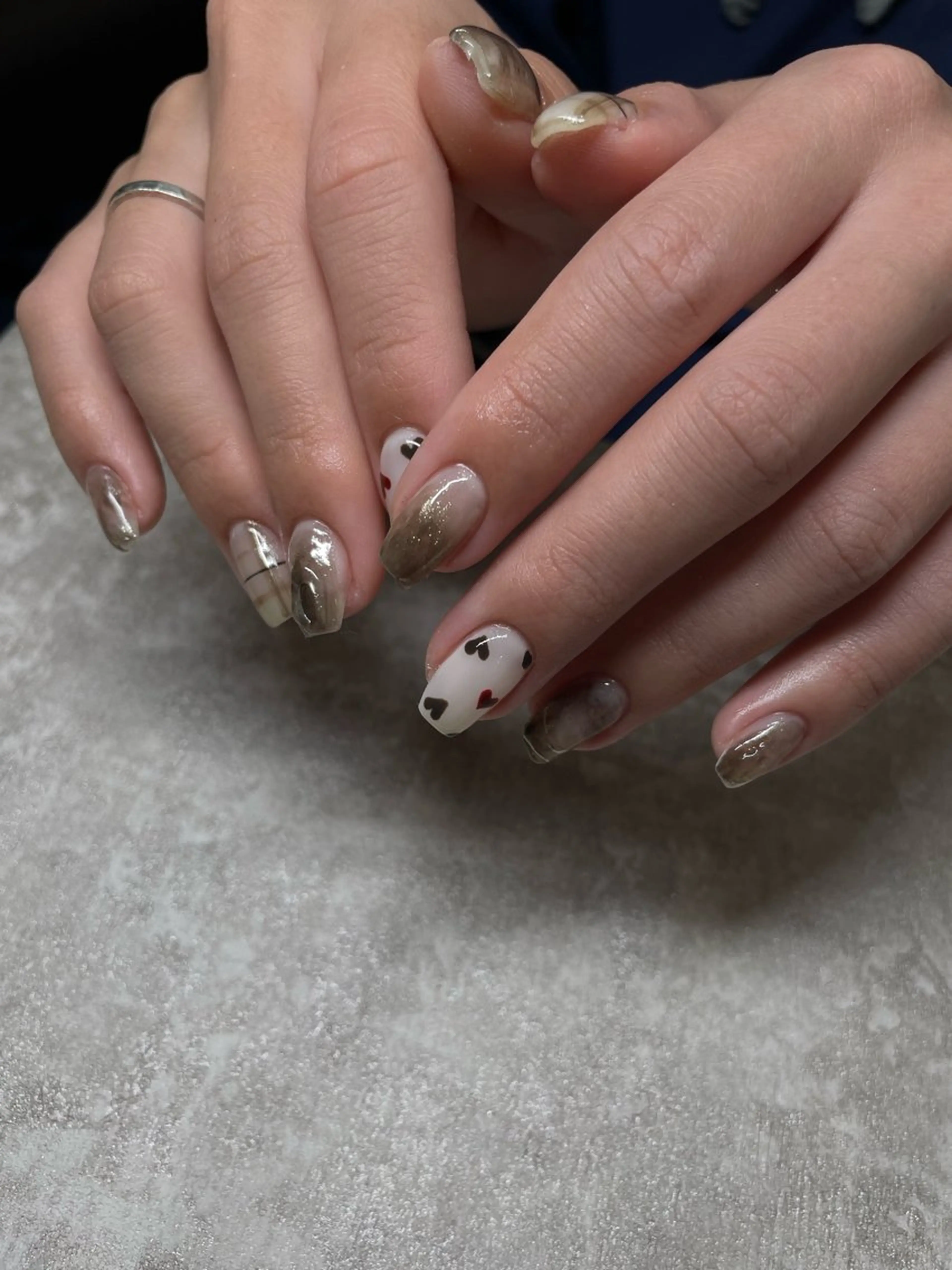 ネイル ハンドネイル Allure小山店 高橋陽香のネイルデザイン