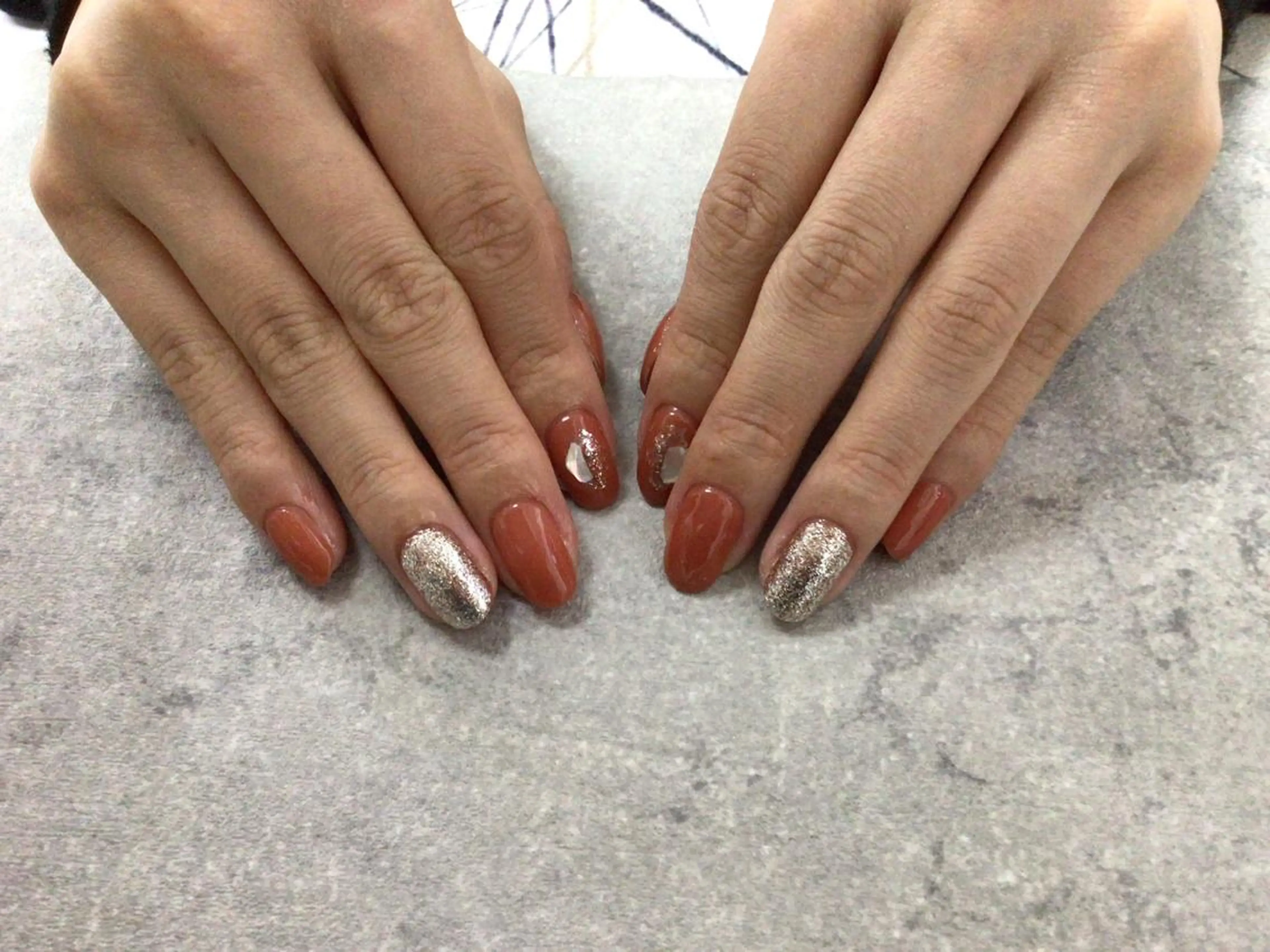 ネイル オーロラネイル フラワーネイル フットネイル フレンチネイル ジェルネイル ハンドネイル Mogu nail 二子玉川のネイルデザイン