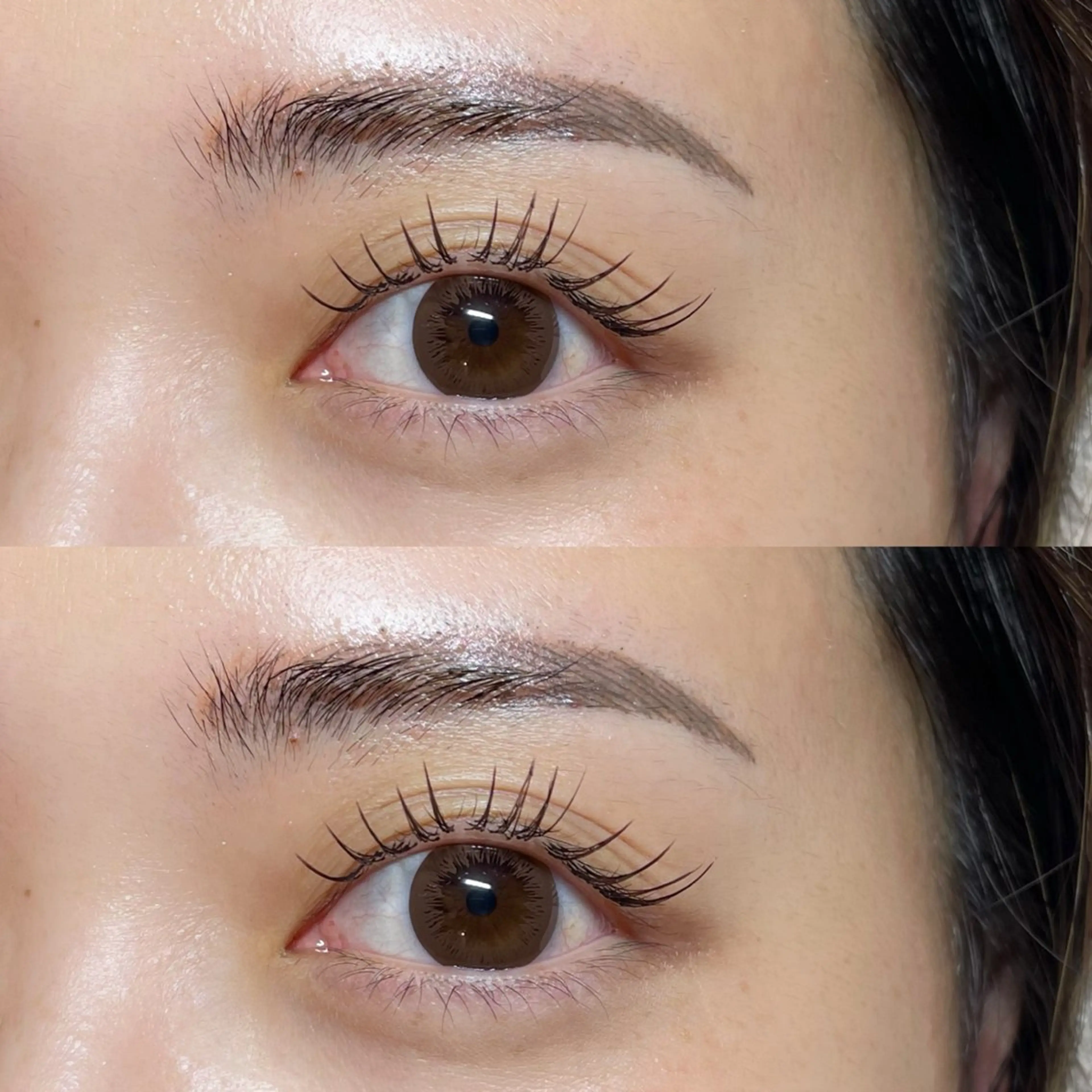 マツエク・マツパ 束感まつ毛 カラーマツエク ナチュラル 恵比寿まつげサロン 🎀🎧Rukaのマツエク・マツパデザイン