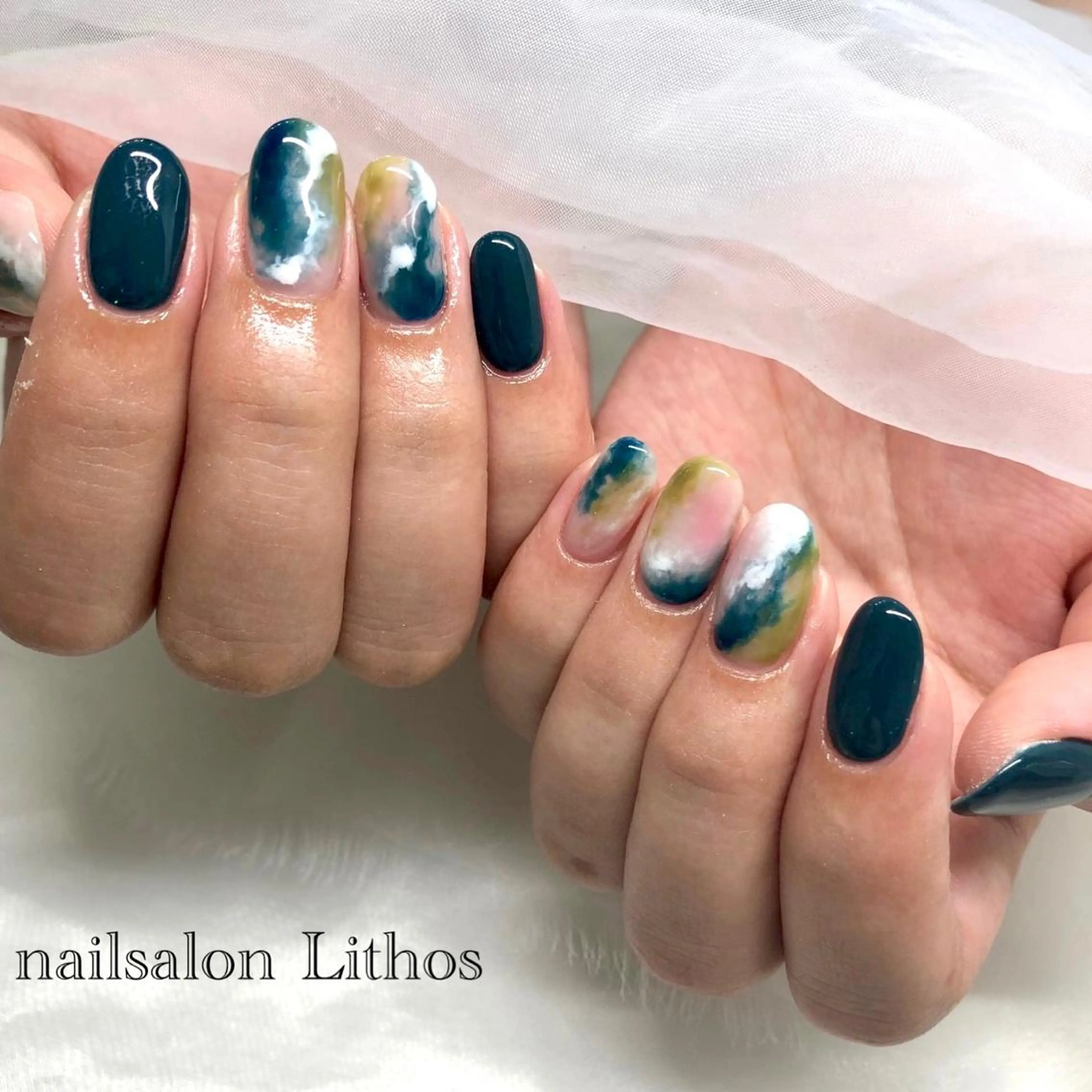 ネイル ハンドネイル nailsalon Lithos所属・nailsalon Recontreのネイルデザイン