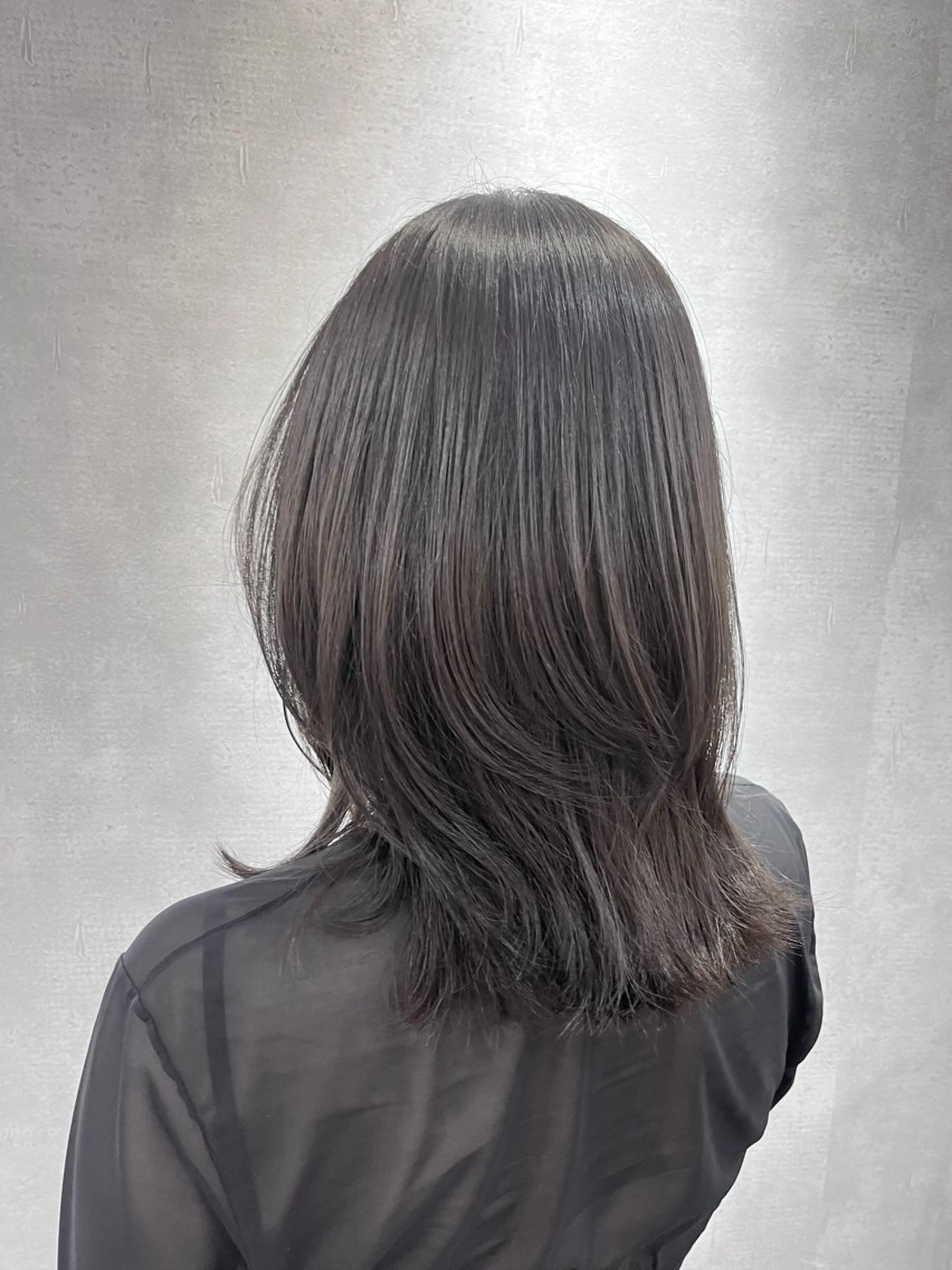 ミディアム カット ヘアカラー 🩵REGALO🤍 KAORI🩵水戸のヘアスタイル