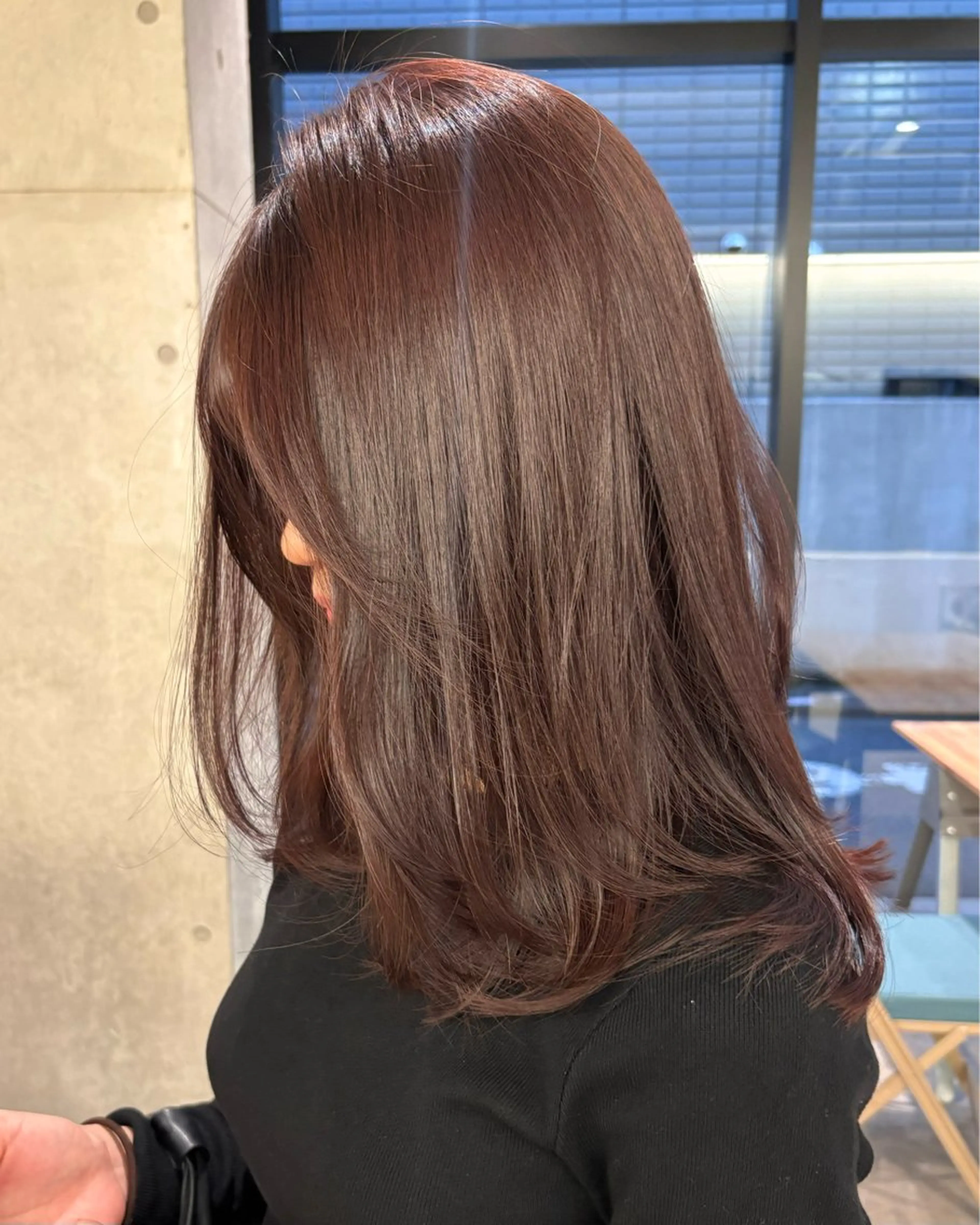 カット＋ワンカラー＋システム3STEPトリートメント✨韓国ヘア ピンク/ベージュその他OKの写真