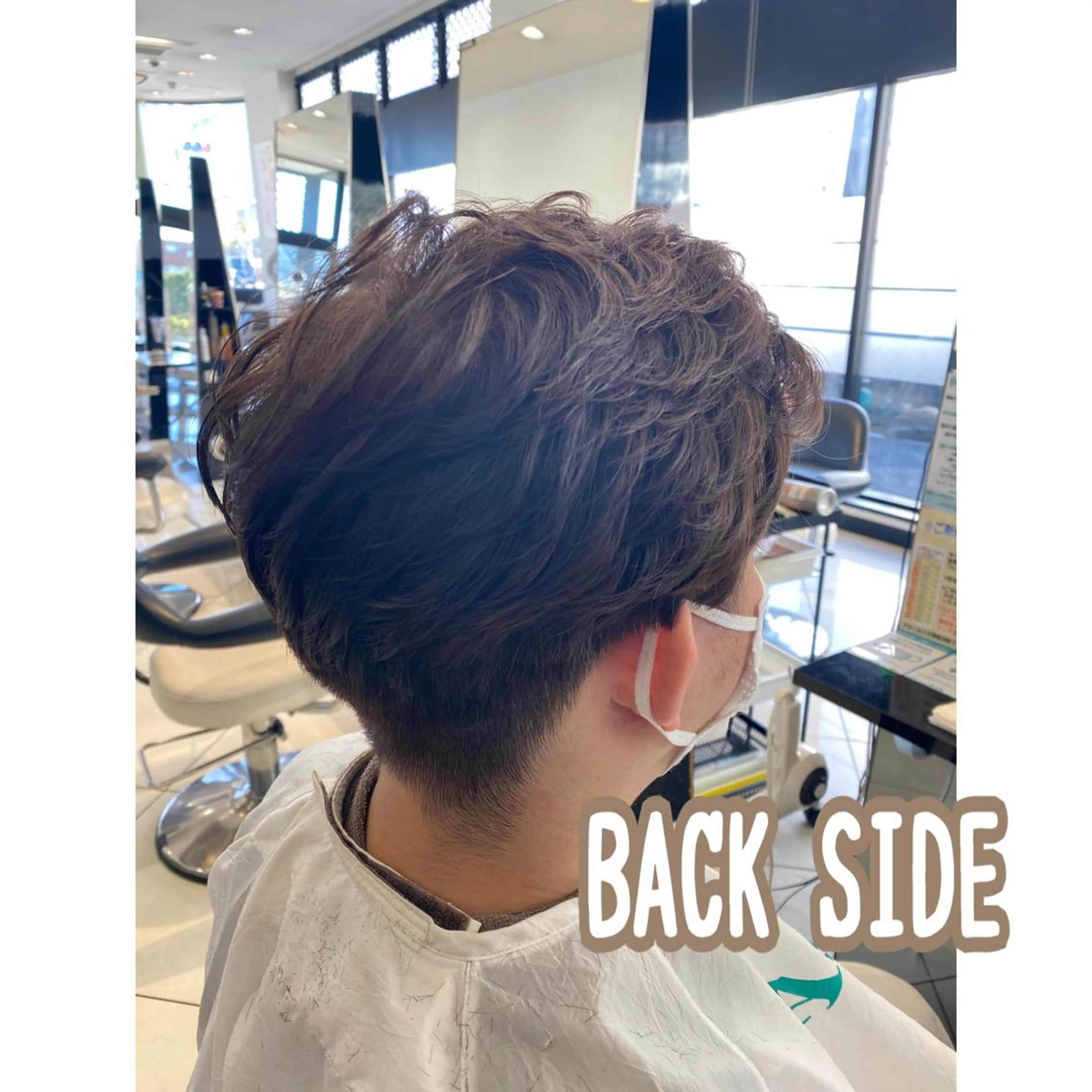 ショート メンズ 🪽羽エク/Ash 店長/折目奈央🪽のヘアスタイル