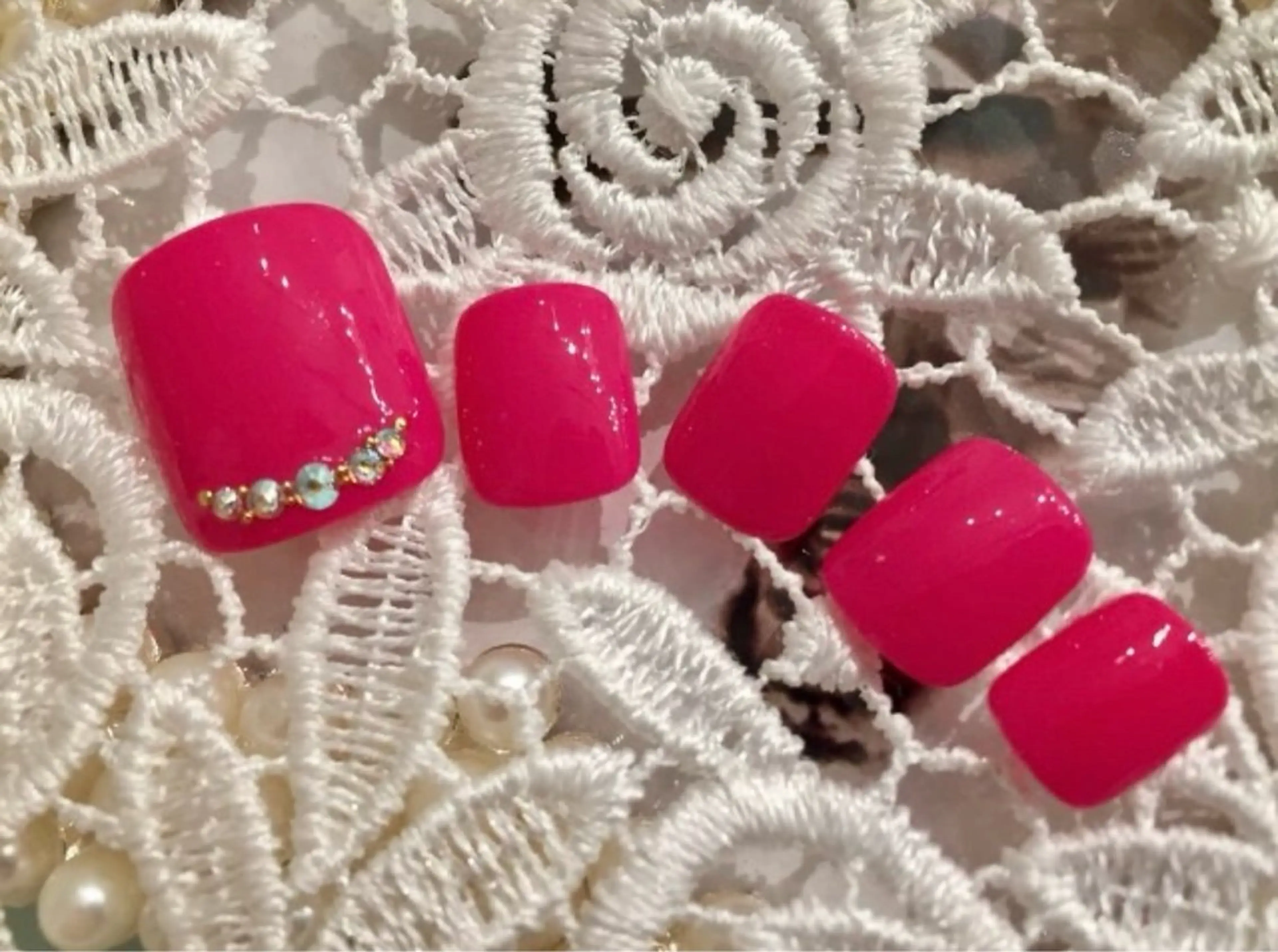 ネイル フットネイル ゆ か_Nails💫のネイルデザイン