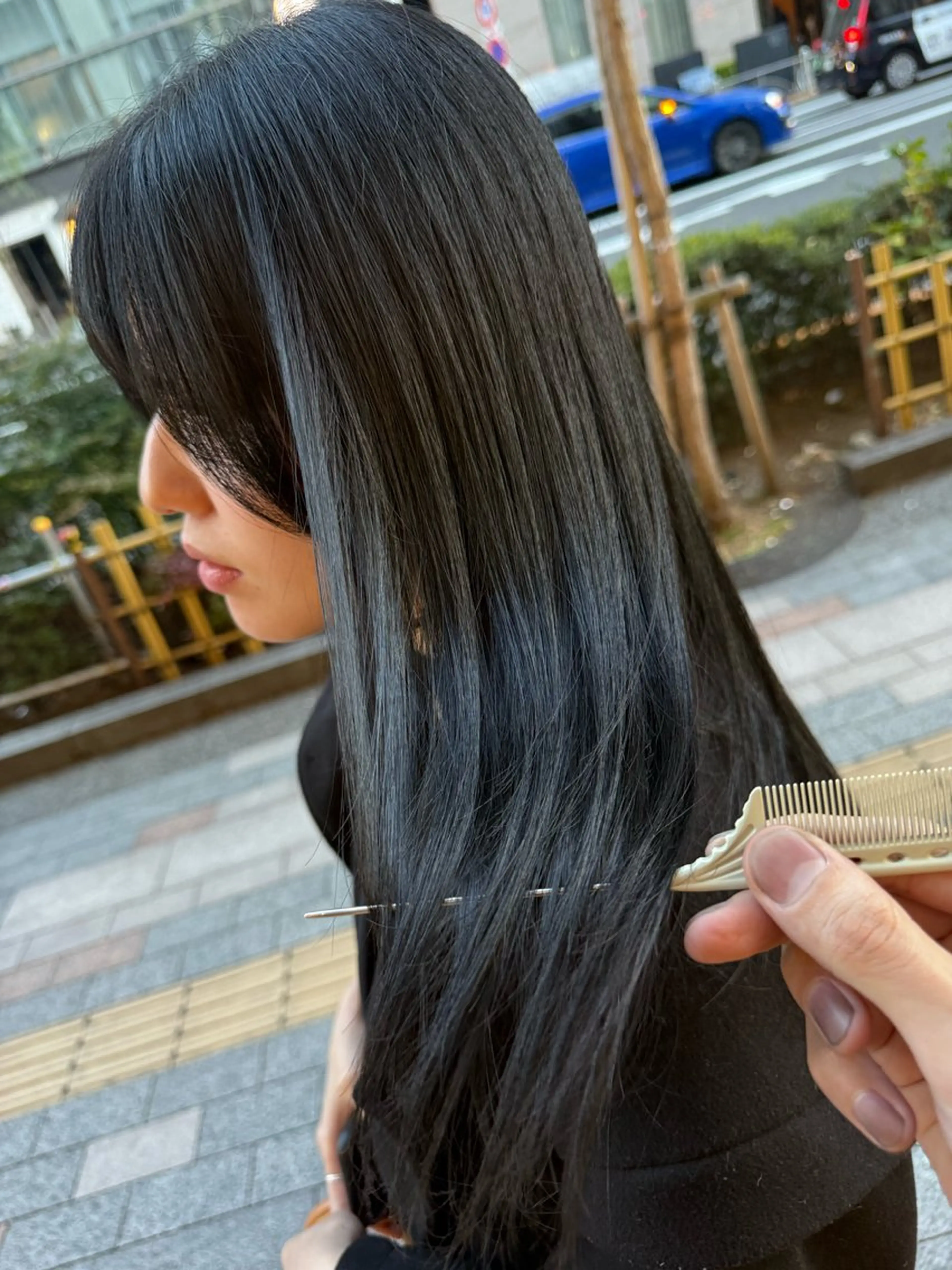 ロング カット ヘアカラー トリートメント ヘアセット ✨上村 潤平✨メンズヘア✨のヘアスタイル