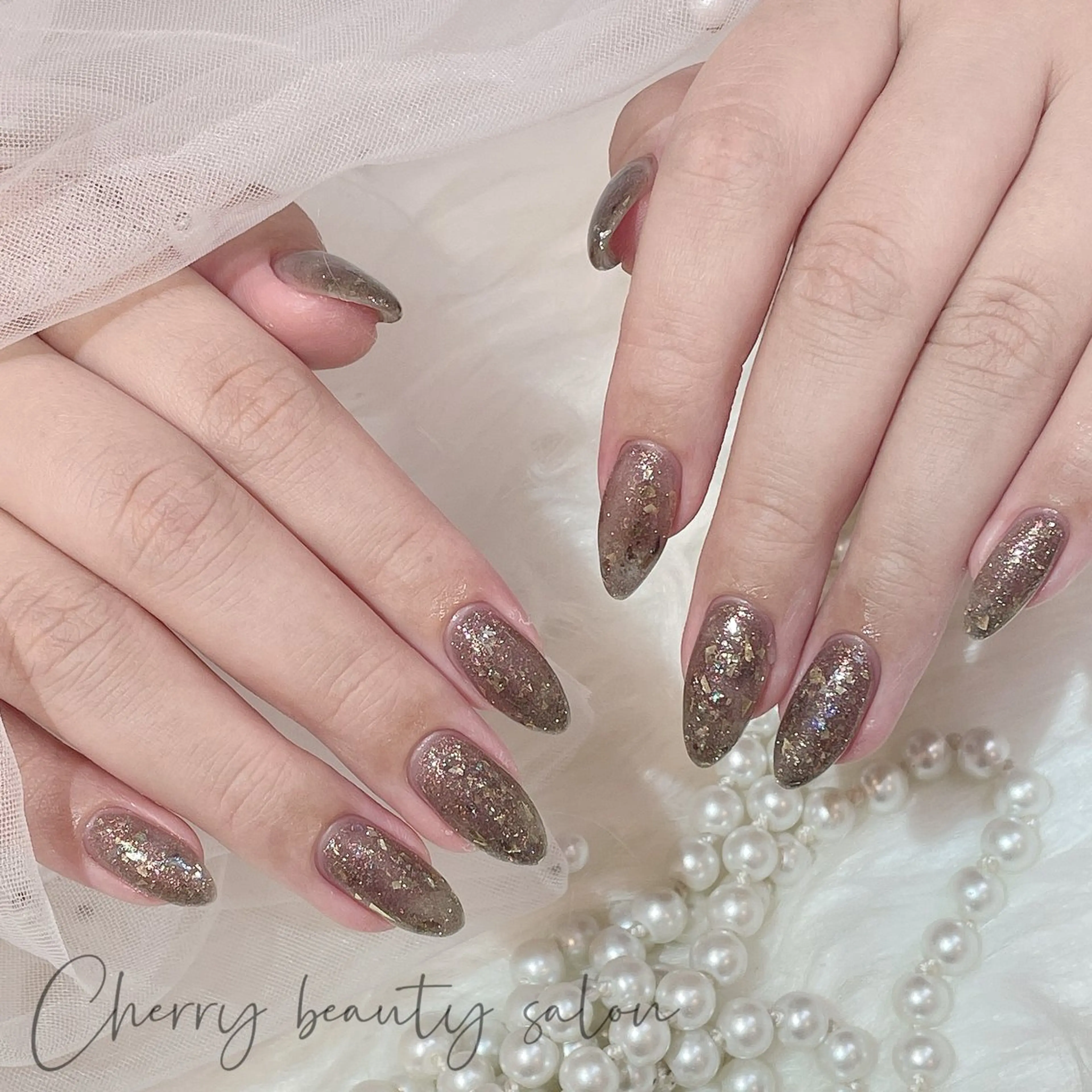 ネイル ジェルネイル SAKURA 🍒のネイルデザイン