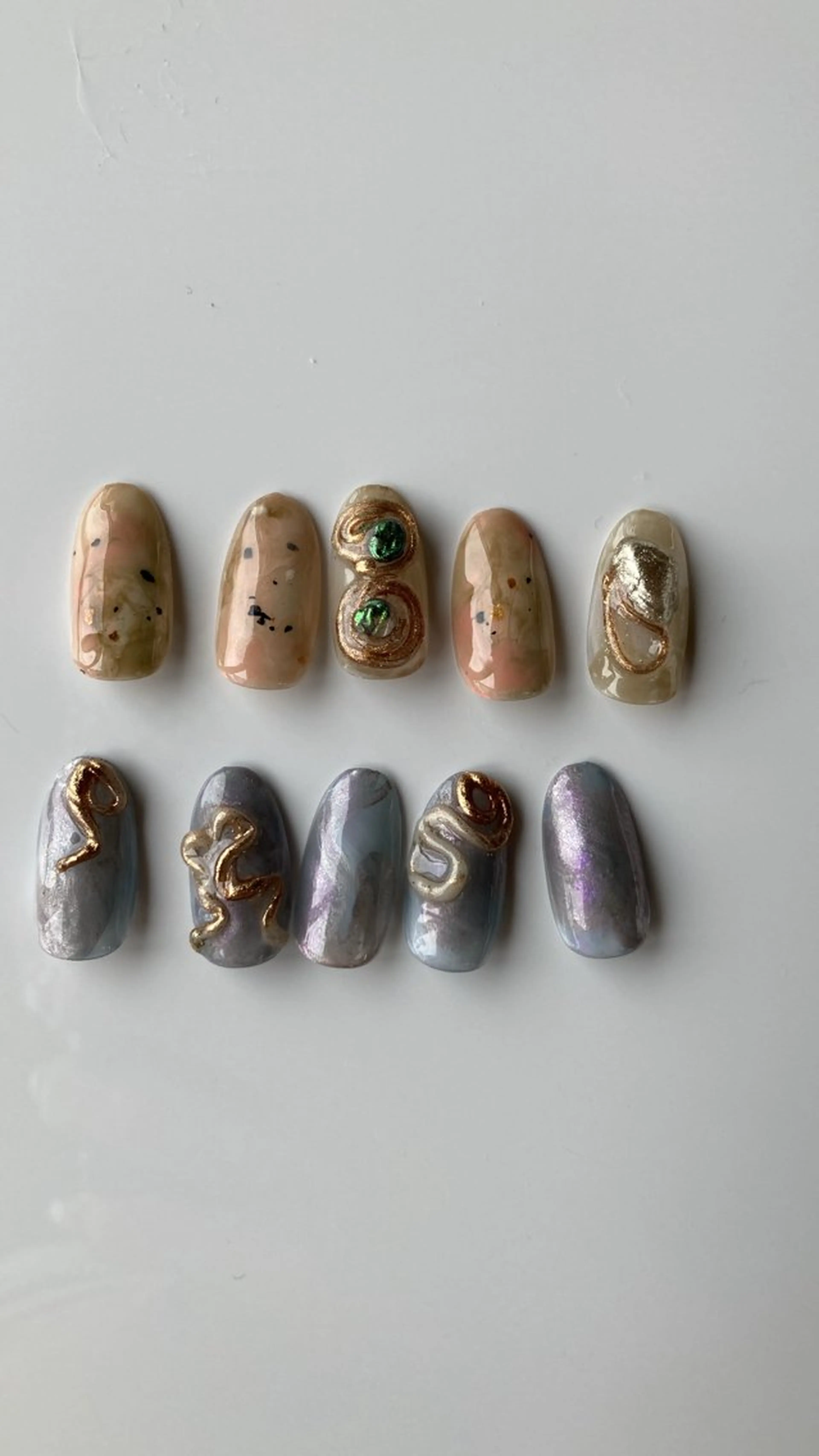 ショート ハンドネイル nail  salon Kojima所属・古島 里彩のネイルデザイン