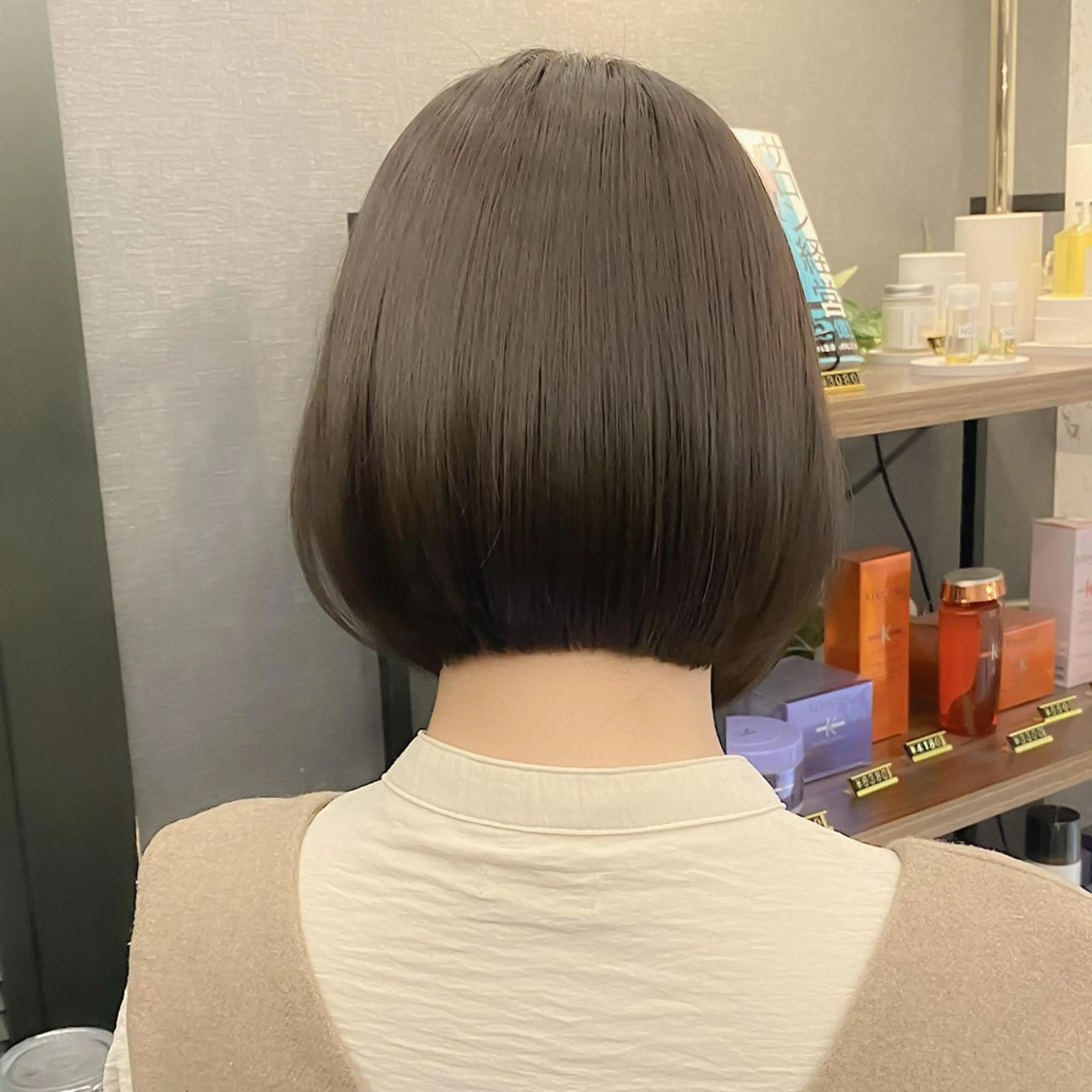 ミディアム 髪質改善縮毛矯正 リピートNo.1米倉のヘアスタイル