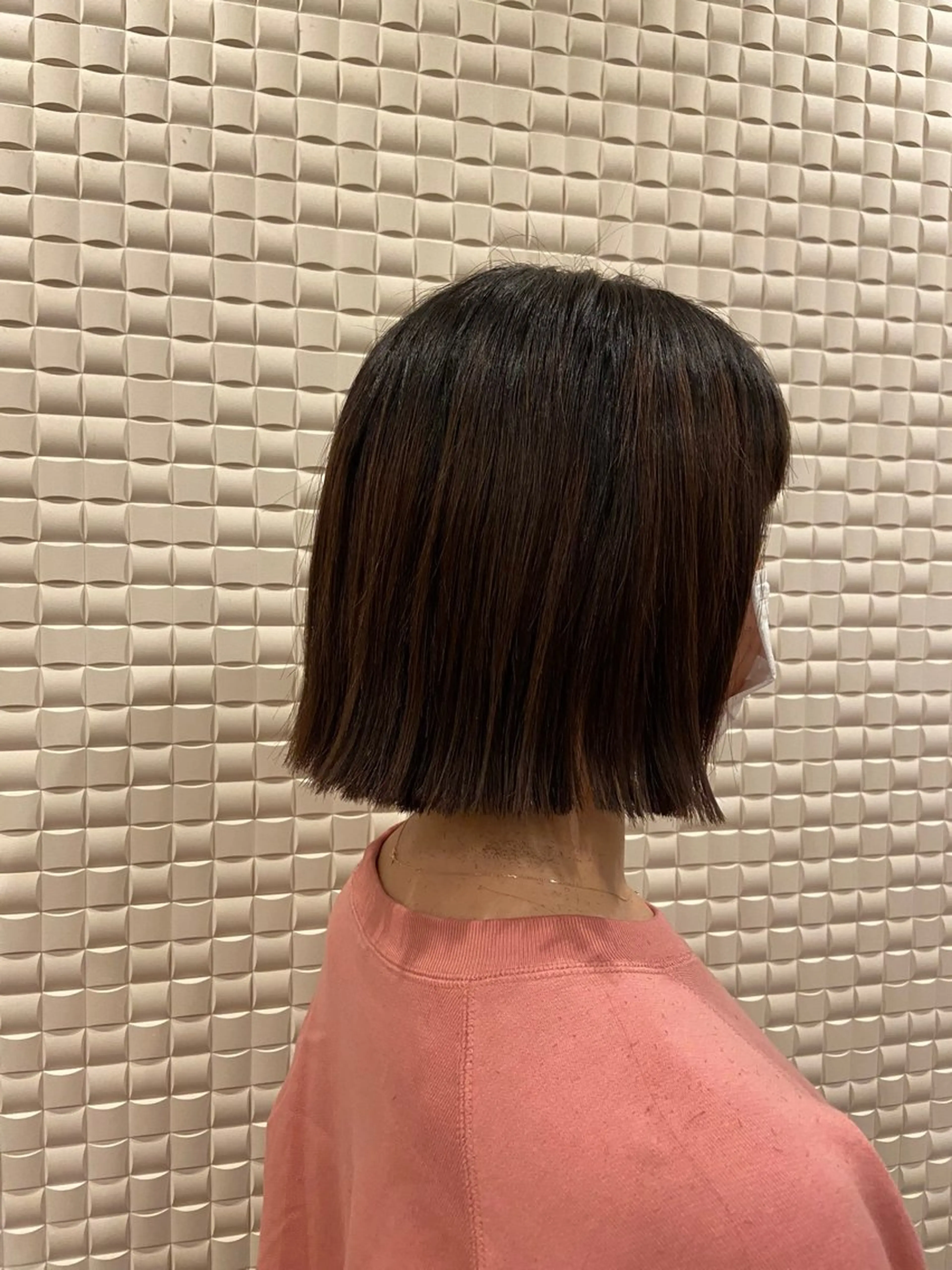 ミディアム カット 池田 愛のヘアスタイル